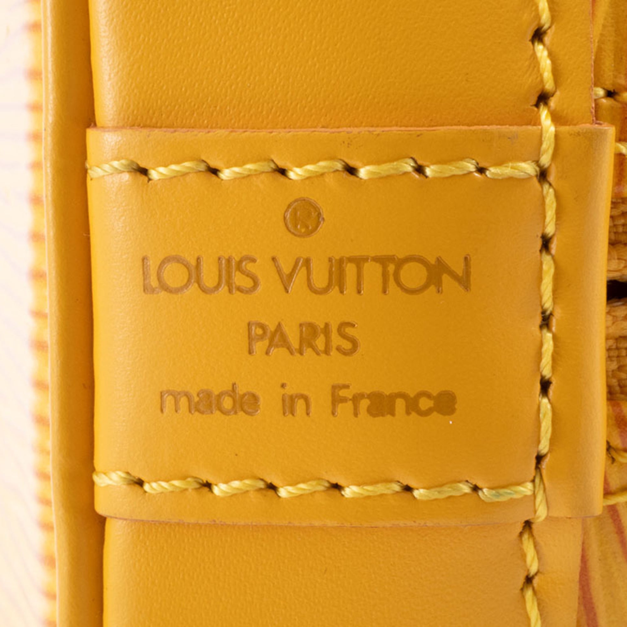 Louis Vuitton Yellow Epi Leather Handbag (Pre-Owned)