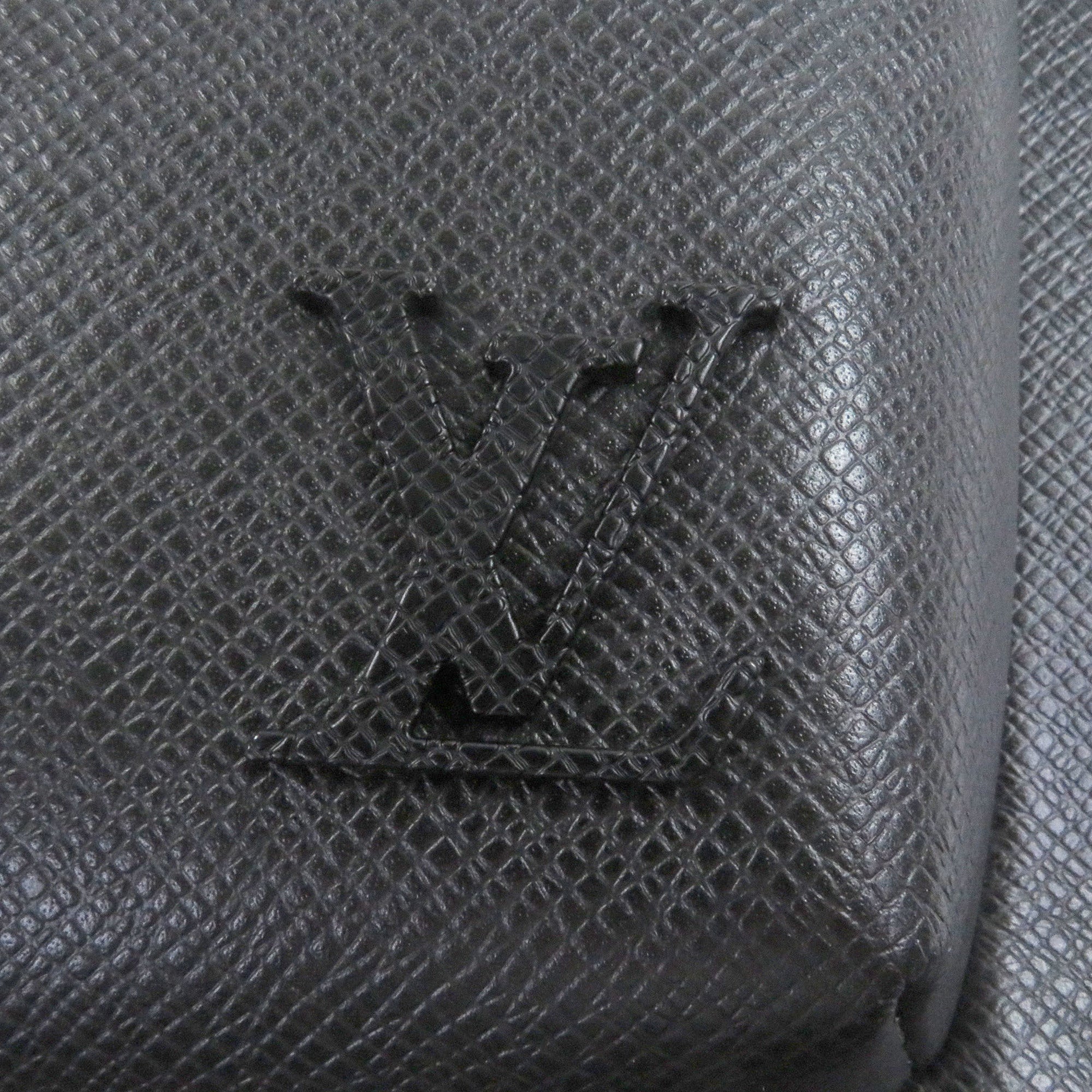 Louis Vuitton Taiga Noir Taiga Leather Backpack (Pre-Owned)