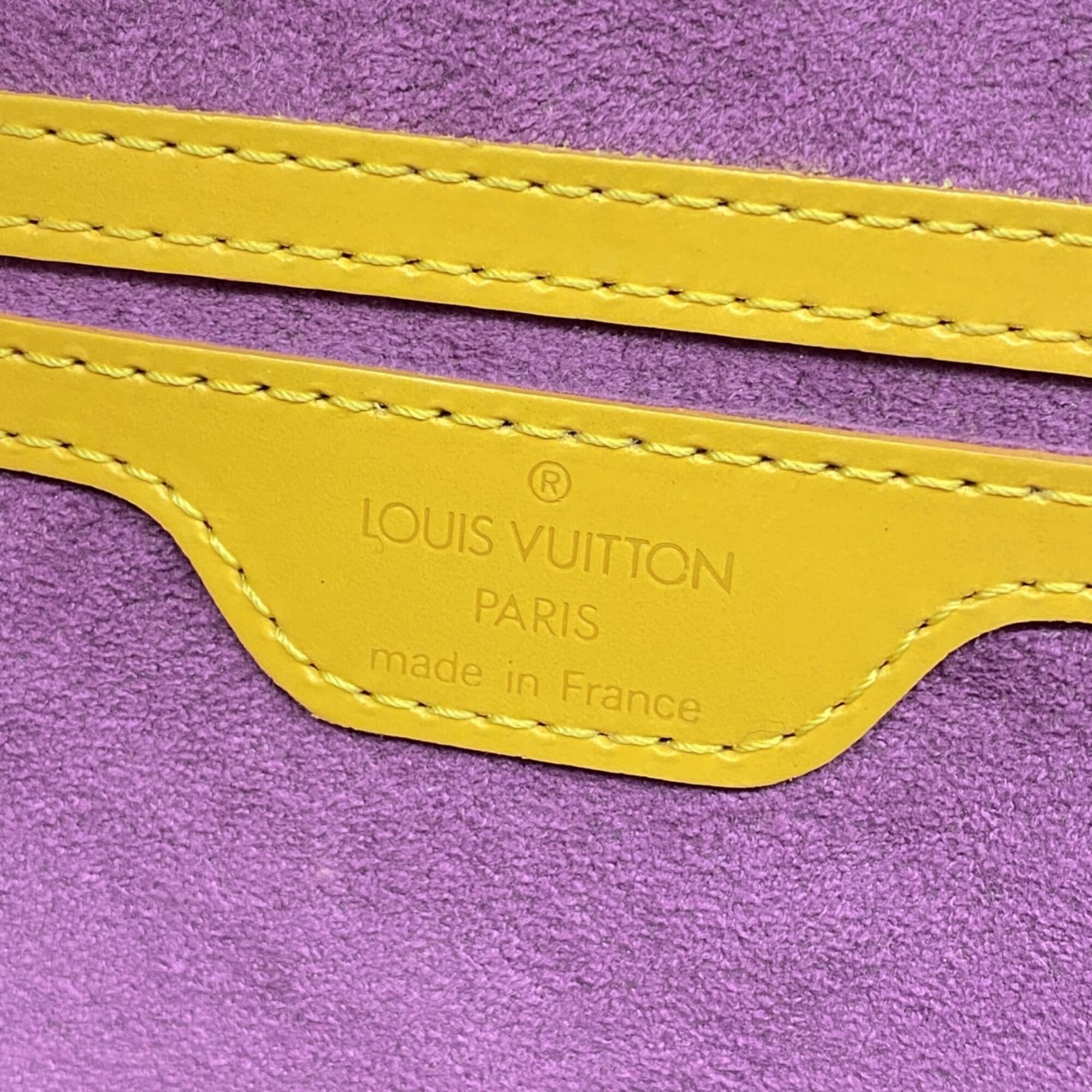 Louis Vuitton Jaune Handbag (Pre-Owned)