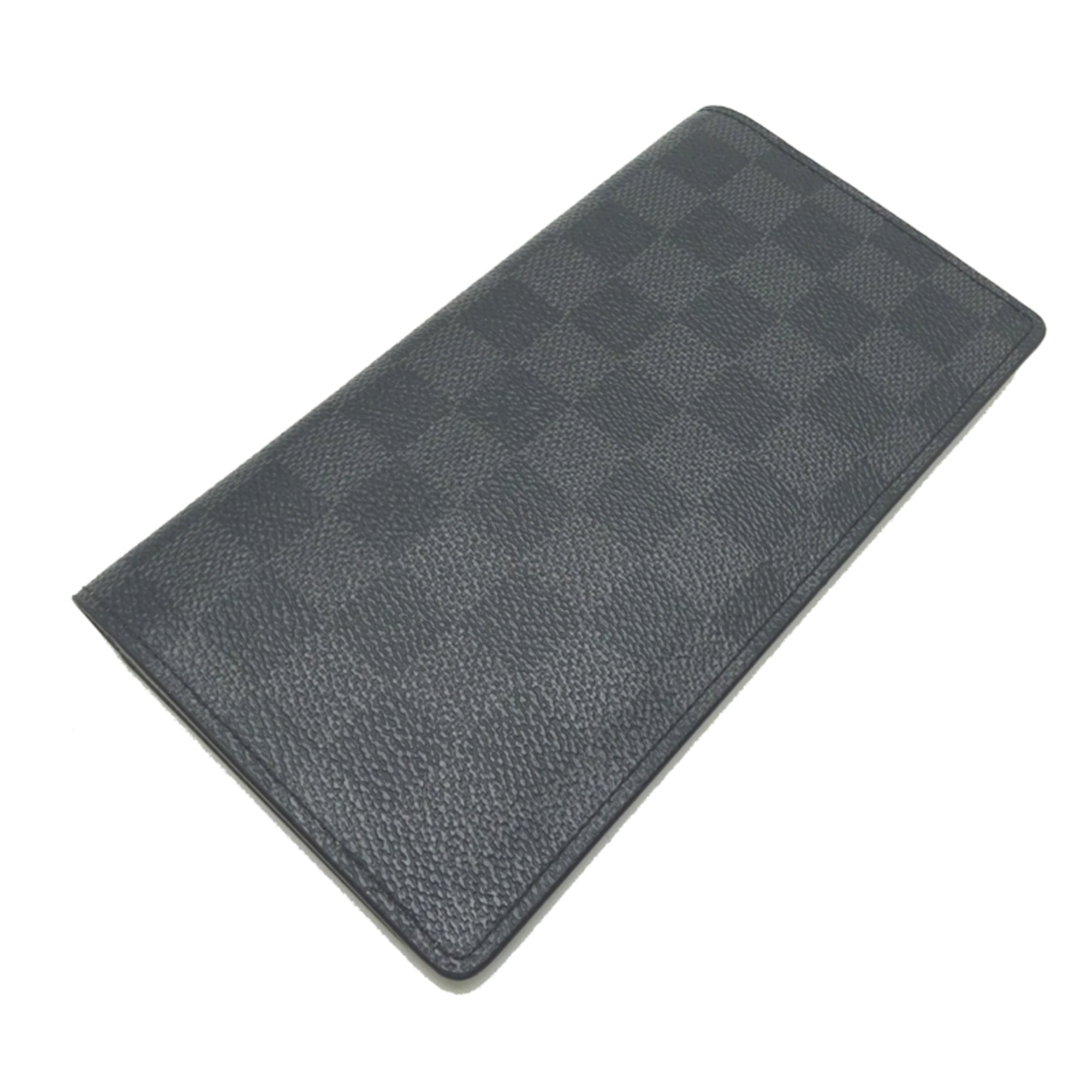 Louis Vuitton Damier Graphite Black Damier Graphite Wallet (Bi-Fold) (Pre-Owned)