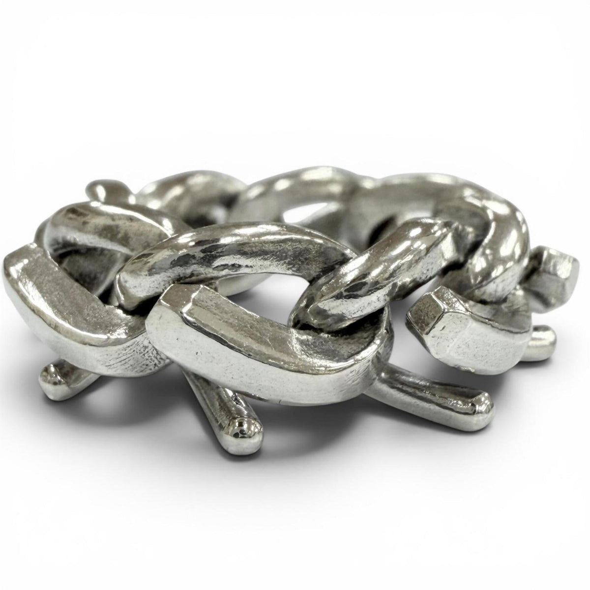 Tiffany Silver Silver 925 Band Ring (Pre-Owned)