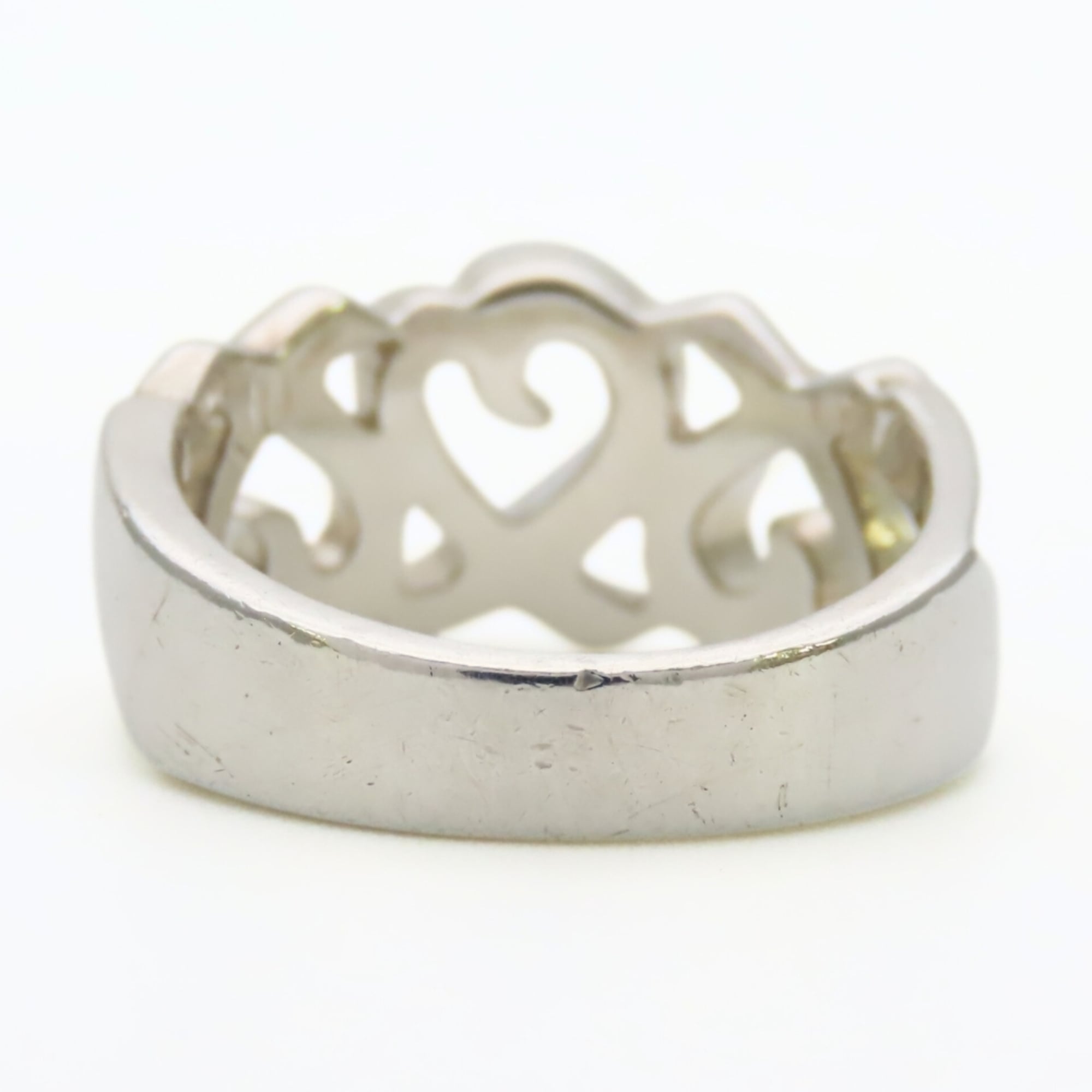 Tiffany Silver Silver 925 Band Ring (Pre-Owned)
