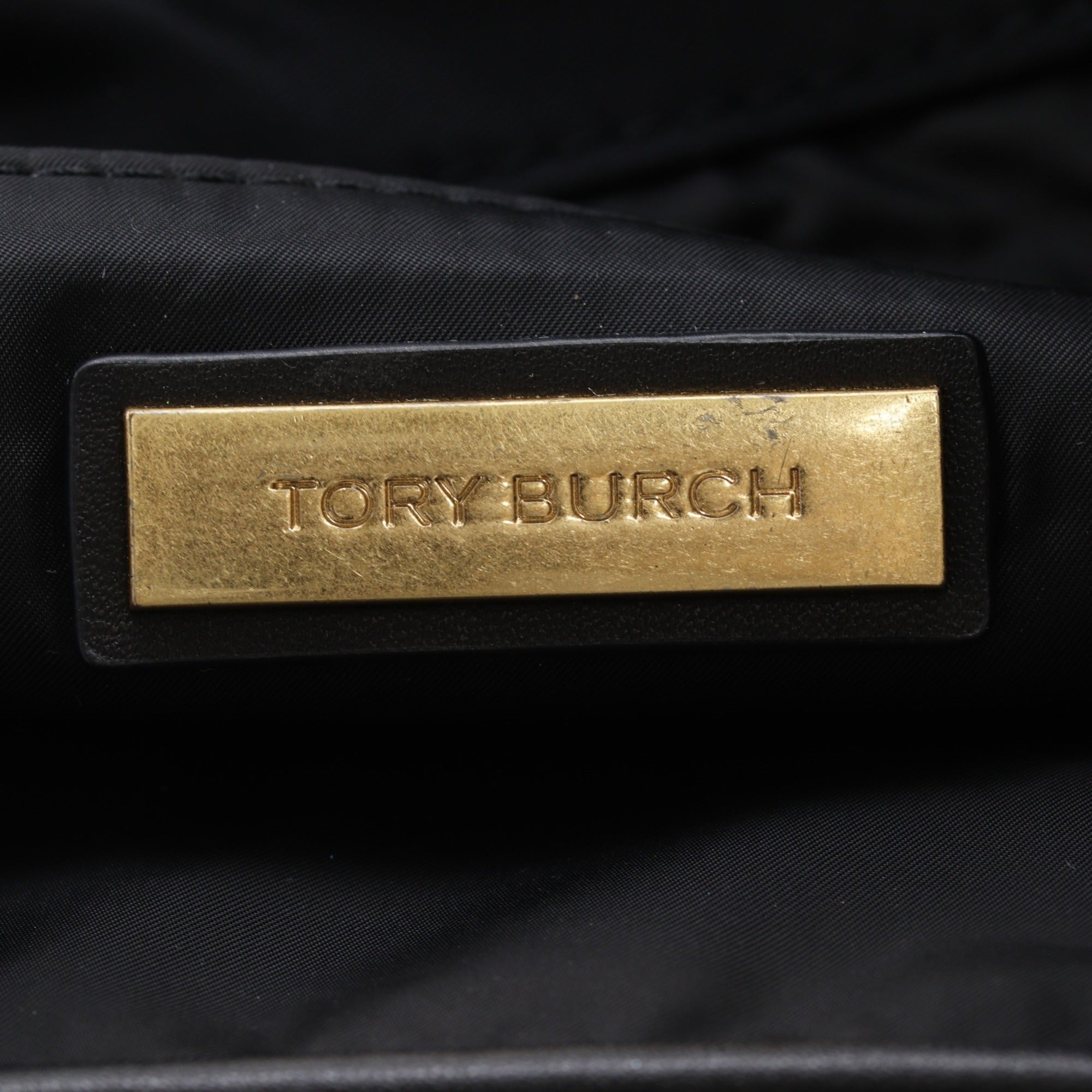 Tory Burch Black Nylon Tote Bag (Pre-Owned)
