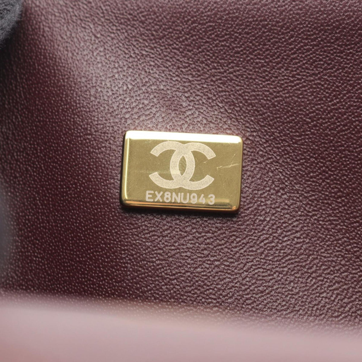 Chanel Black Grained Calfskin Handbag Shoulder Bag (Pre-Owned)
