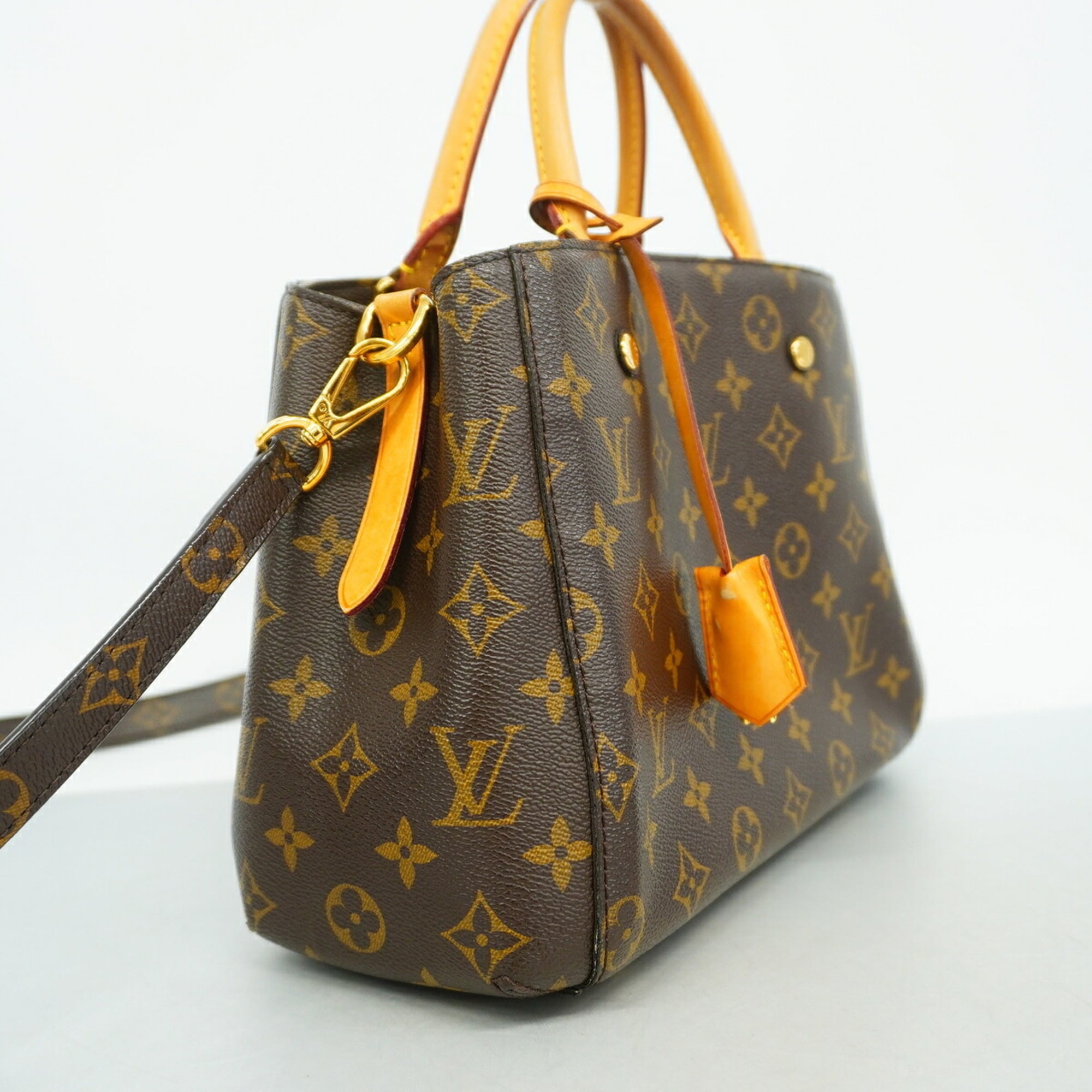 Louis Vuitton Brown Handbag (Pre-Owned)