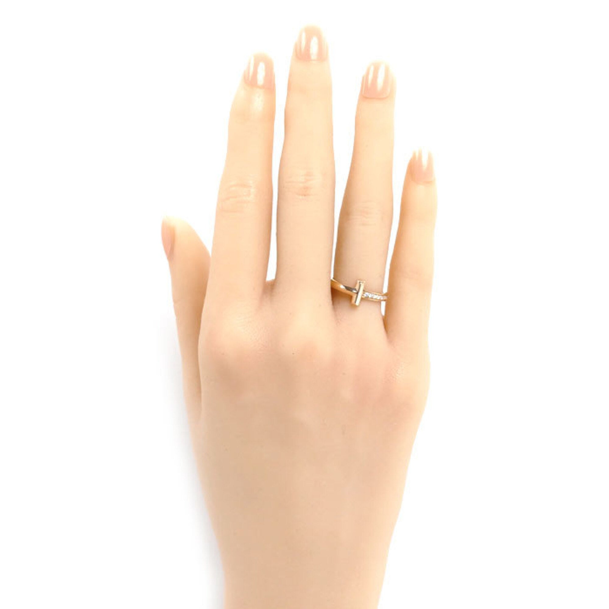 Tiffany Pink Gold (18K) Band Ring (Pre-Owned)