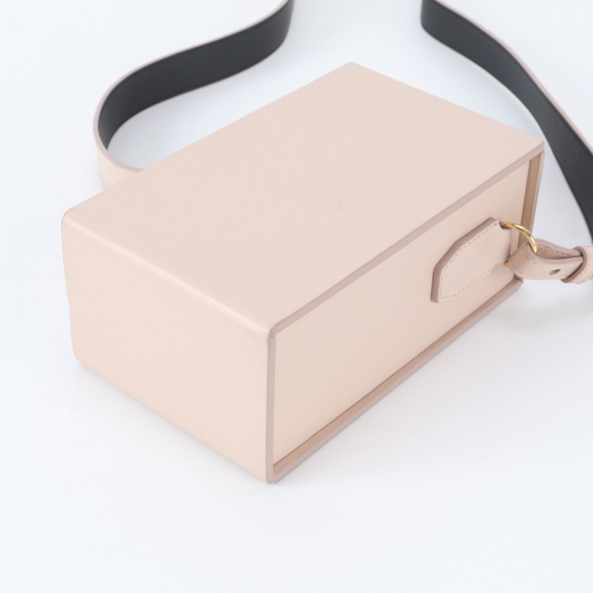Fendi Black Pink Leather Shoulder Bag (Pre-Owned)