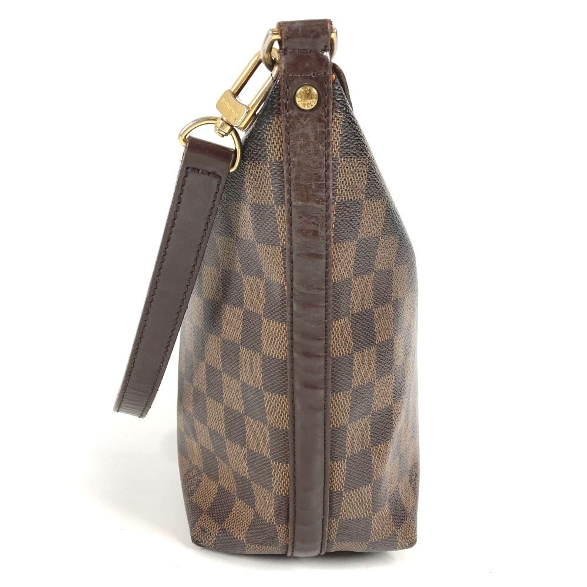 Louis Vuitton Brown Damier Canvas Ebene Damier Canvas Handbag Shoulder Bag (Pre-Owned)