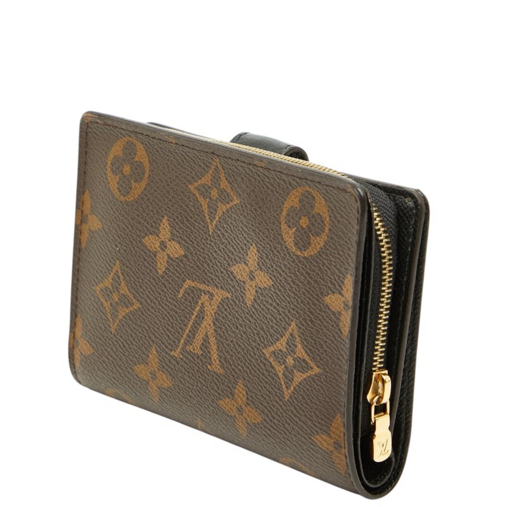 Louis Vuitton Monogram Brown Marron Pvc Leather Wallet (Bi-Fold) (Pre-Owned)
