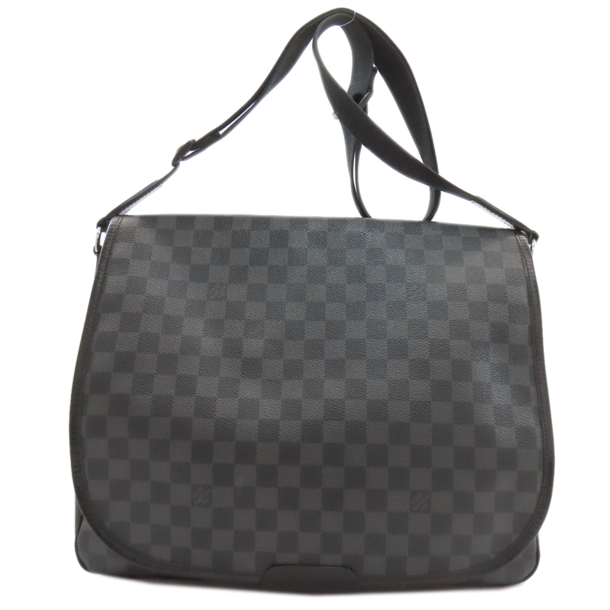 Louis Vuitton Damier Graphite Dark Gray Damier Canvas Shoulder Bag (Pre-Owned)