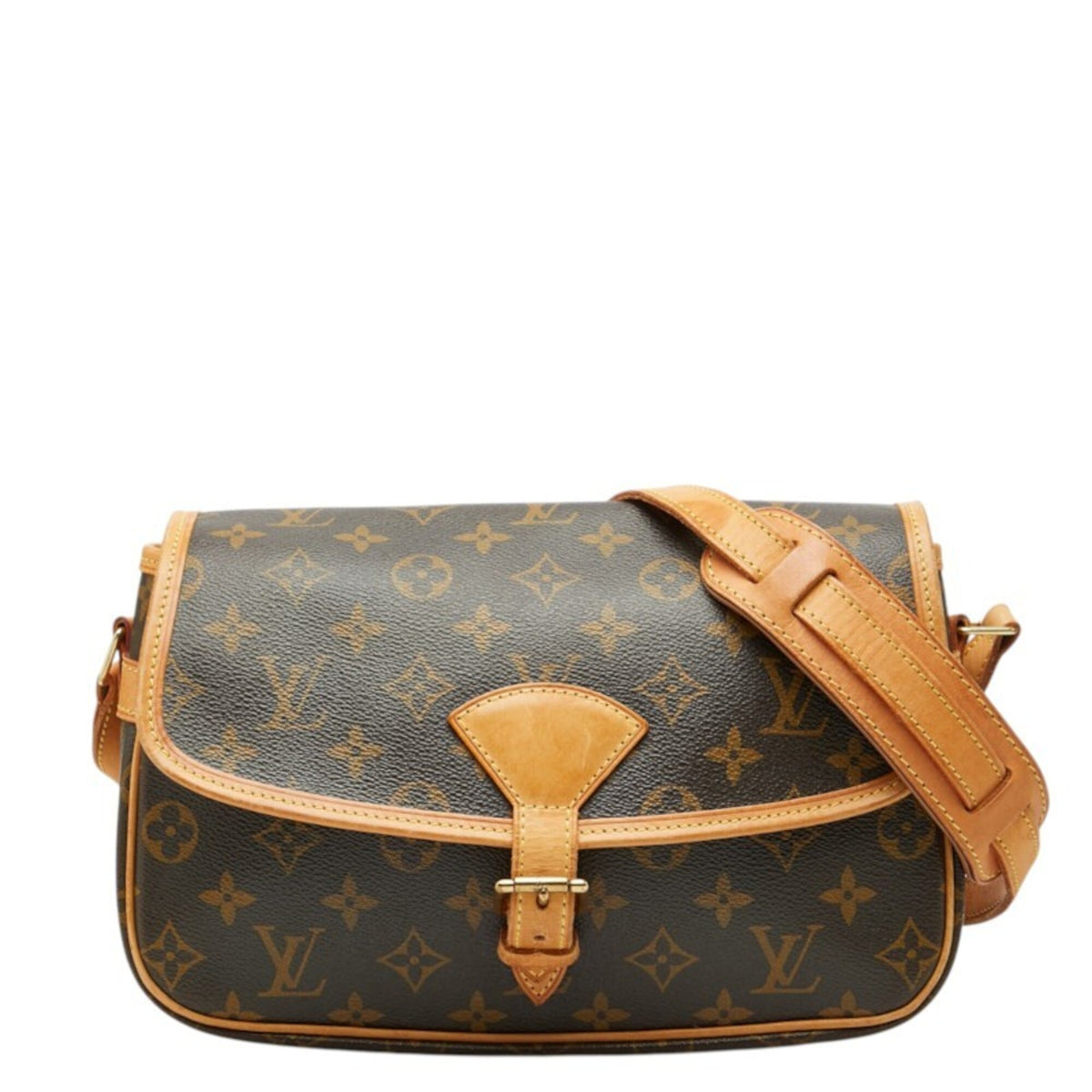 Louis Vuitton Monogram Brown Pvc Leather Shoulder Bag (Pre-Owned)