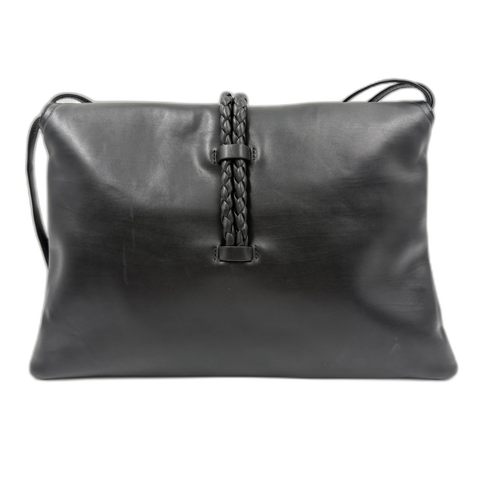 Bottega Veneta Black Shoulder Bag (Pre-Owned)