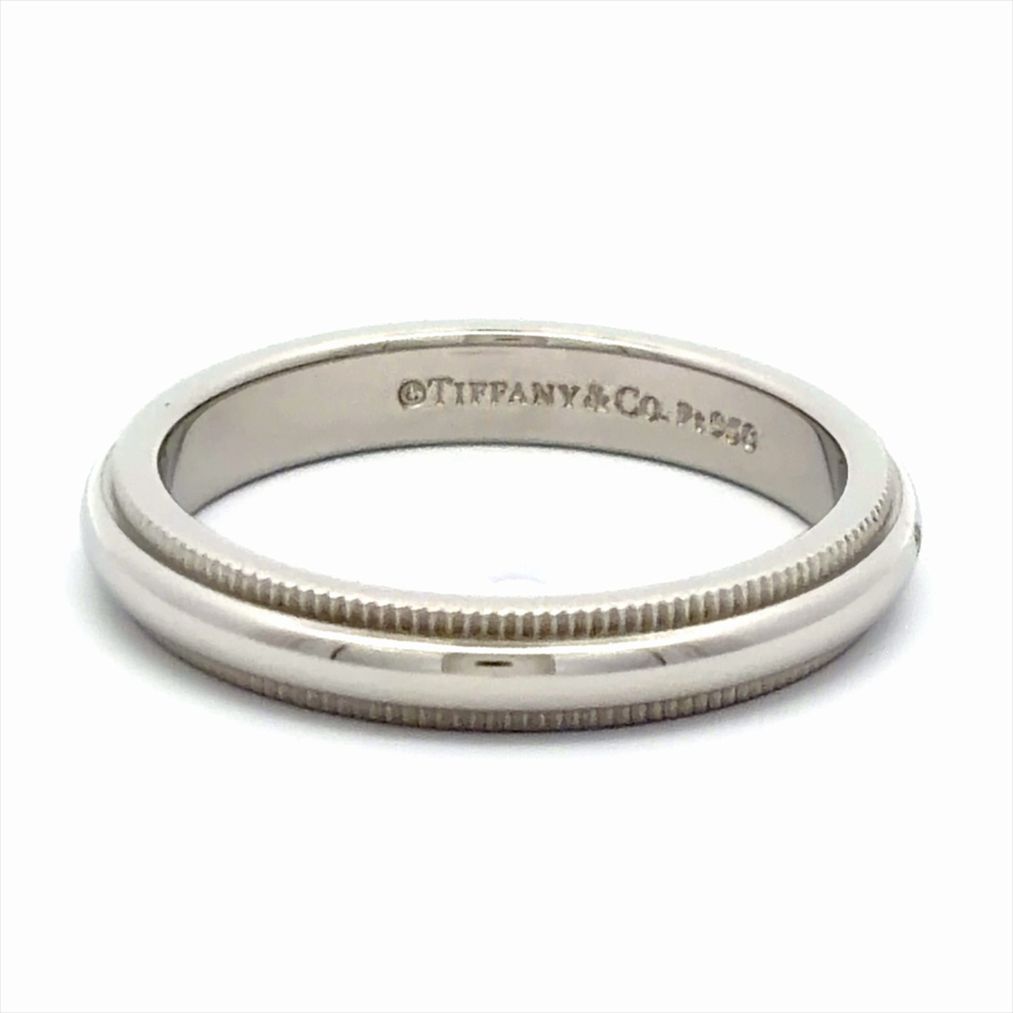 Tiffany Platinum 950 Band Ring (Pre-Owned)
