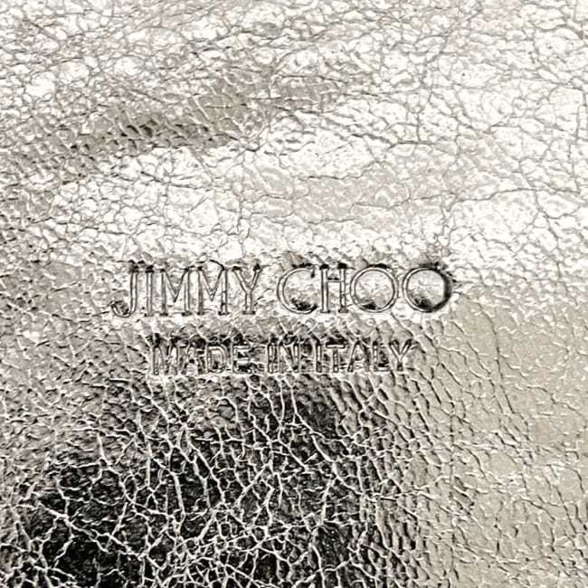 Jimmy Choo Gold Leather Coin Purse/Coin Case (Pre-Owned)
