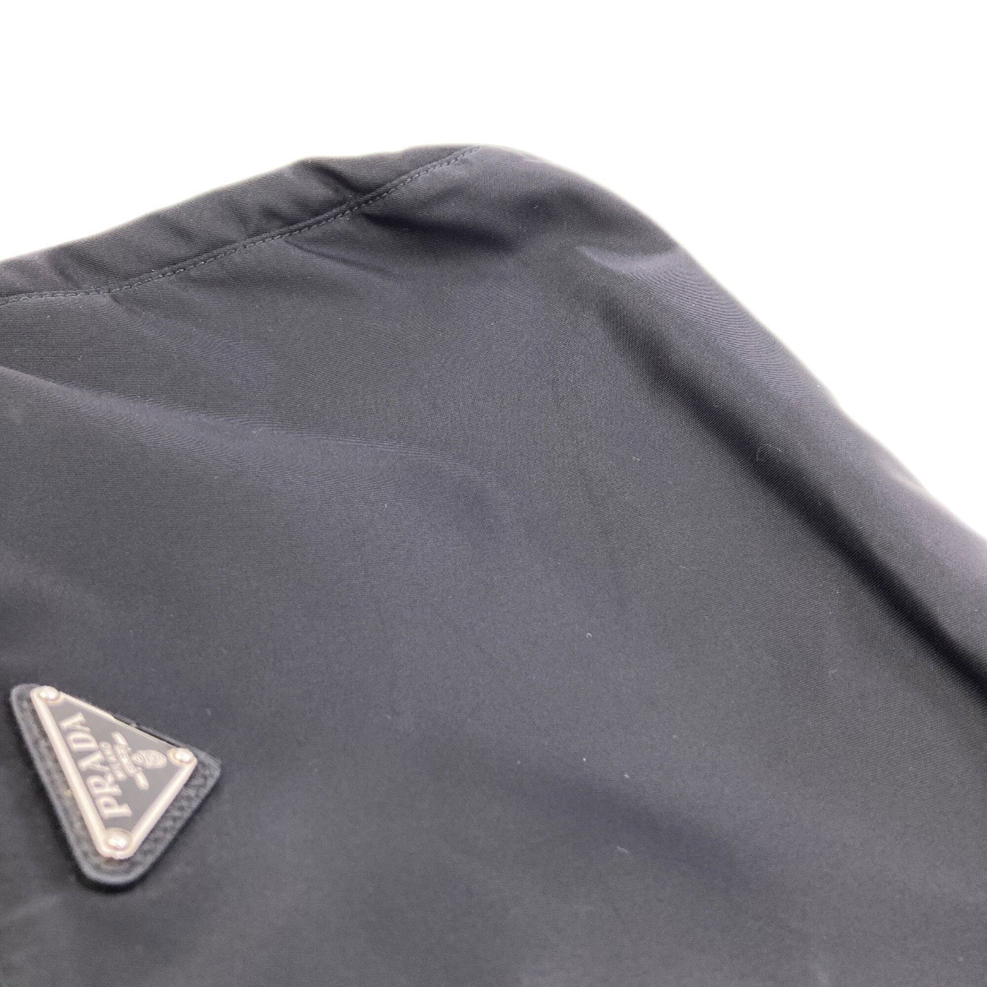 Prada Black Nylon Shoulder Bag (Pre-Owned)