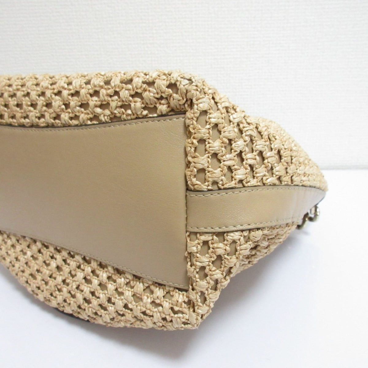 Jimmy Choo Beige Shoulder Bag (Pre-Owned)