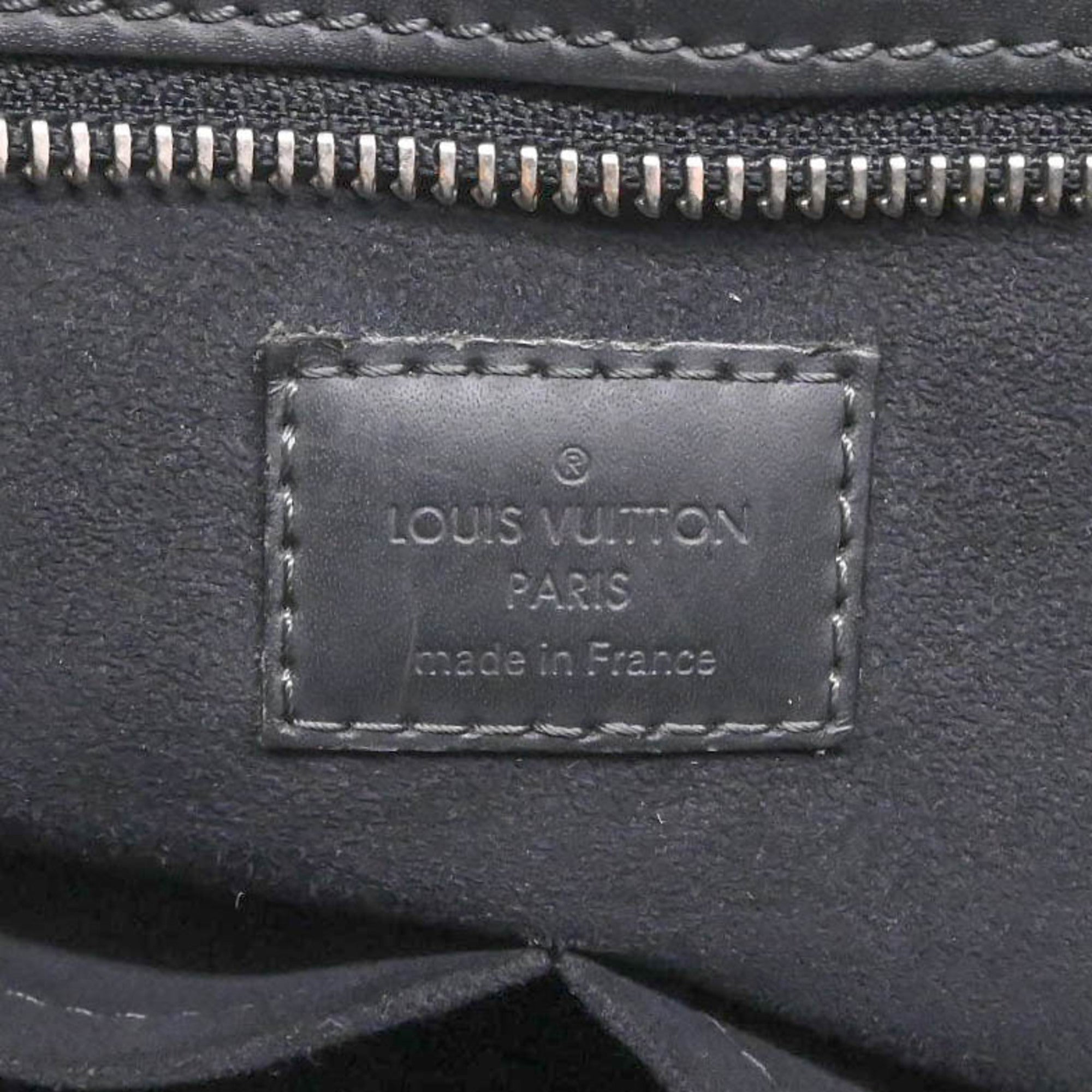 Louis Vuitton Black Cobalt Shoulder Bag Tote Bag (Pre-Owned)