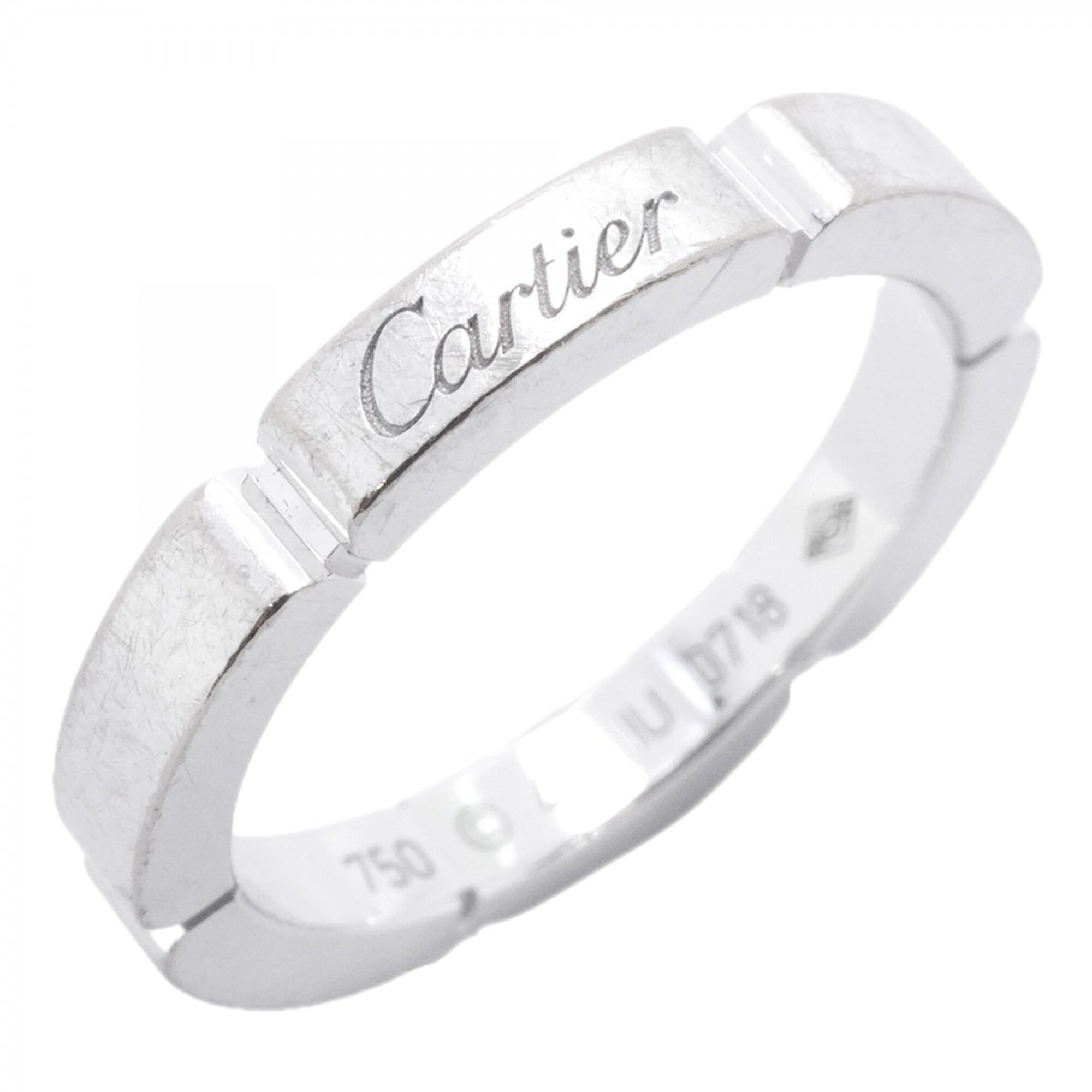 Cartier White Gold (18K) Band Ring (Pre-Owned)
