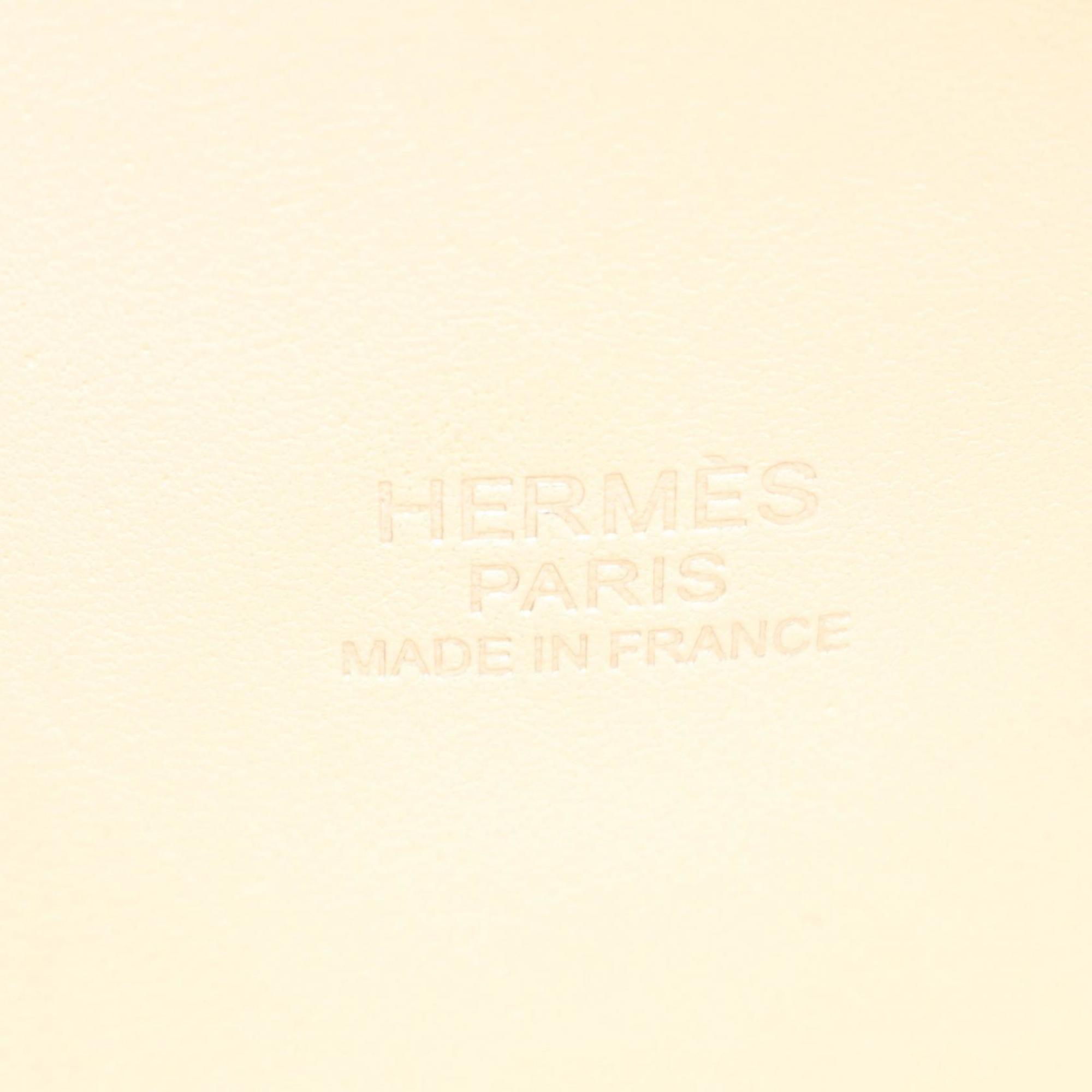 Hermes Ivory Epsom Leather Handbag (Pre-Owned)