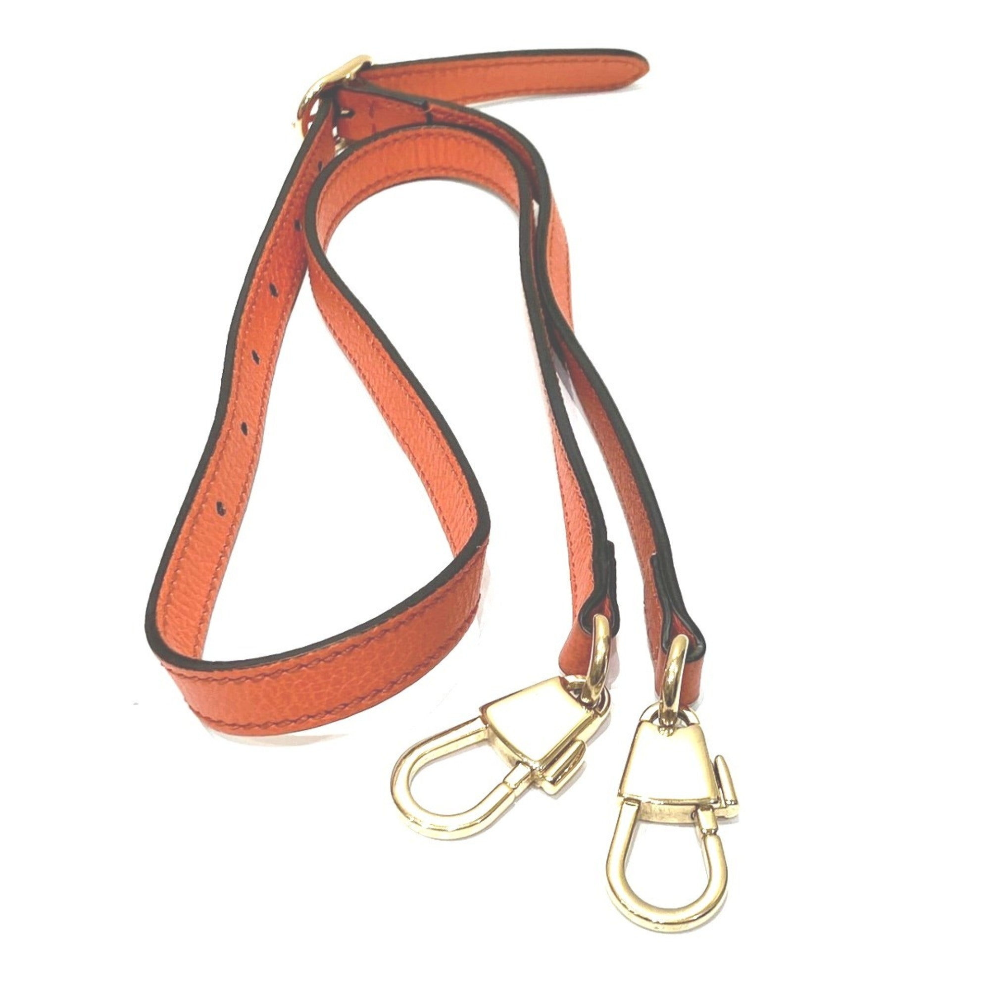 Gucci Orange Leather Shoulder Bag (Pre-Owned)