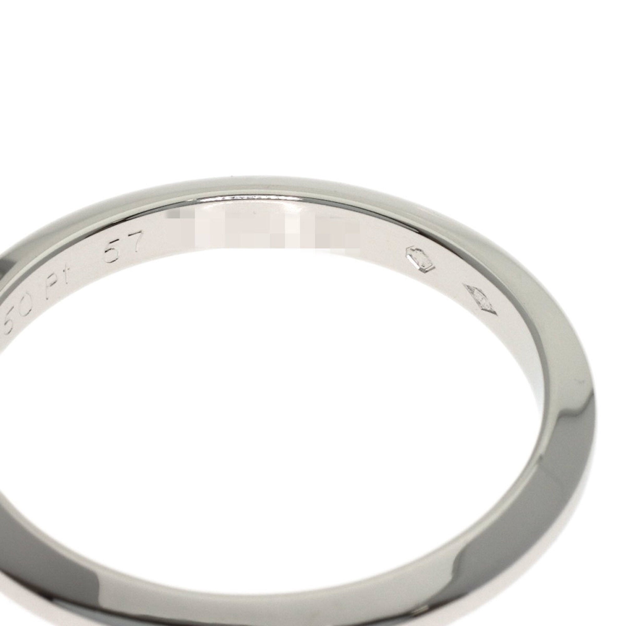 Cartier Platinum 950 Band Ring (Pre-Owned)