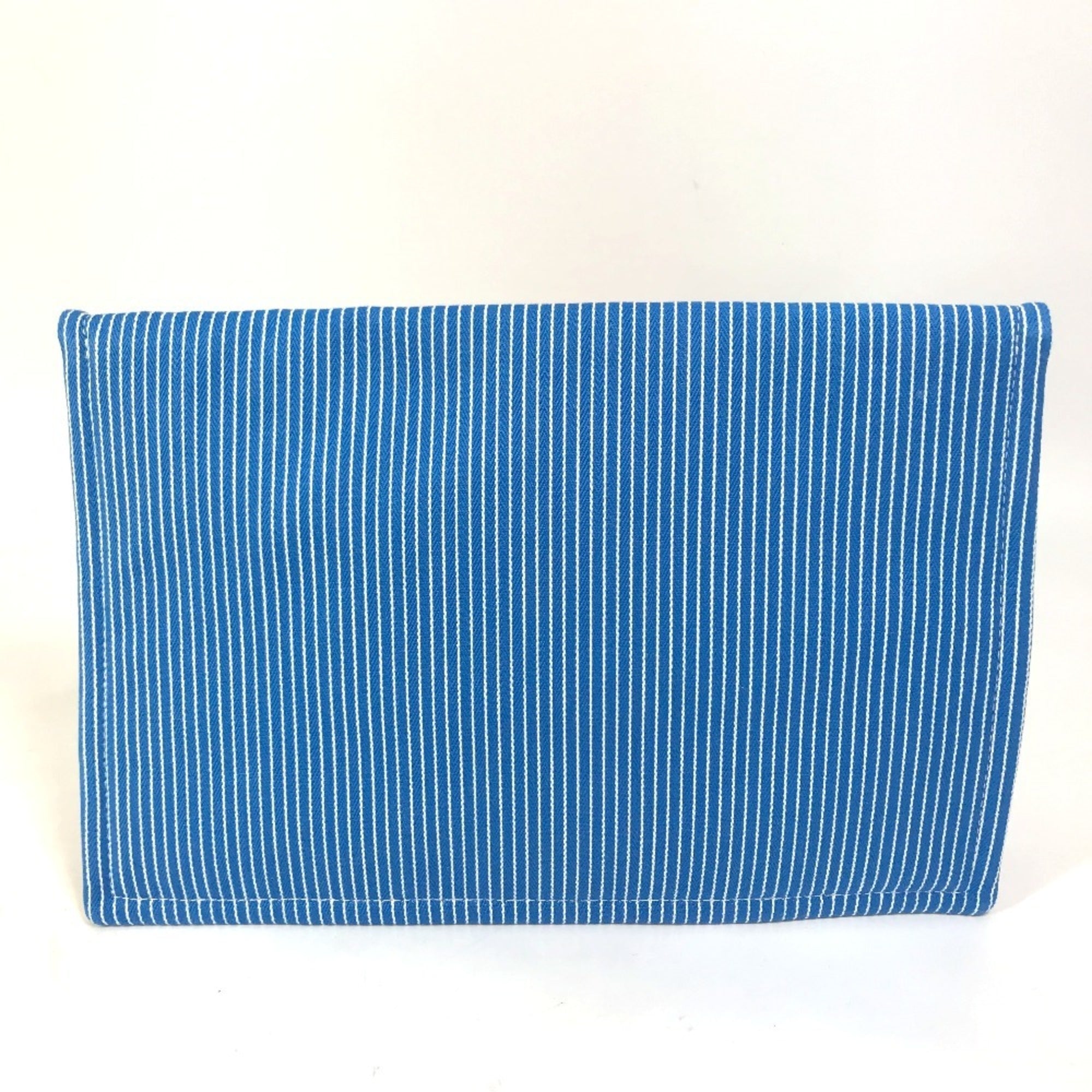 Hermes Blue Cotton Pouch (Pre-Owned)