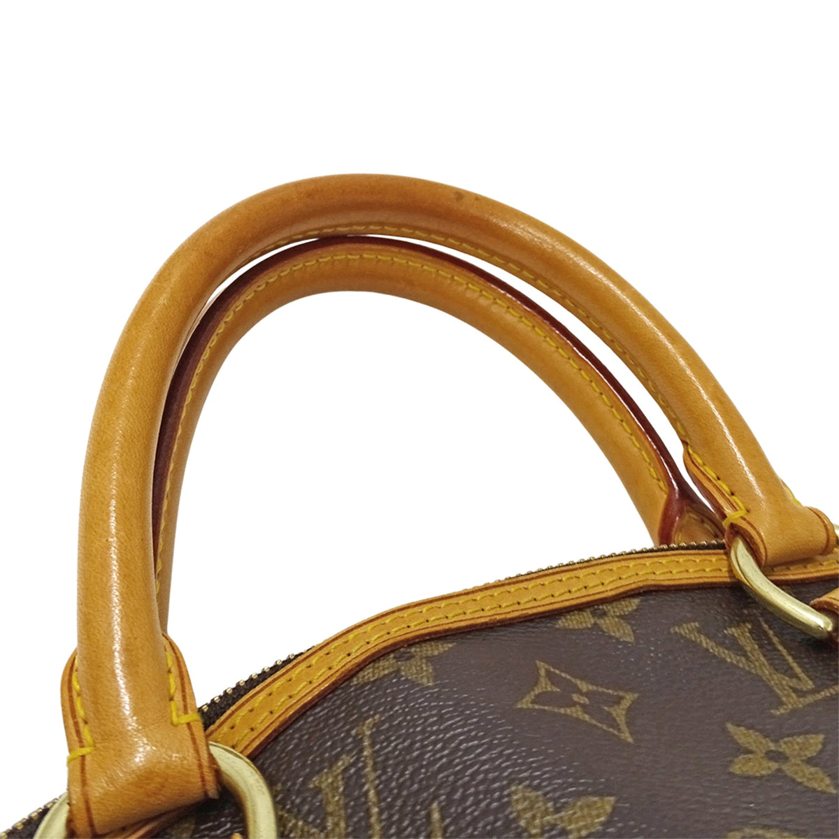 Louis Vuitton Brown Galle Monogram Monogram Handbag (Pre-Owned)