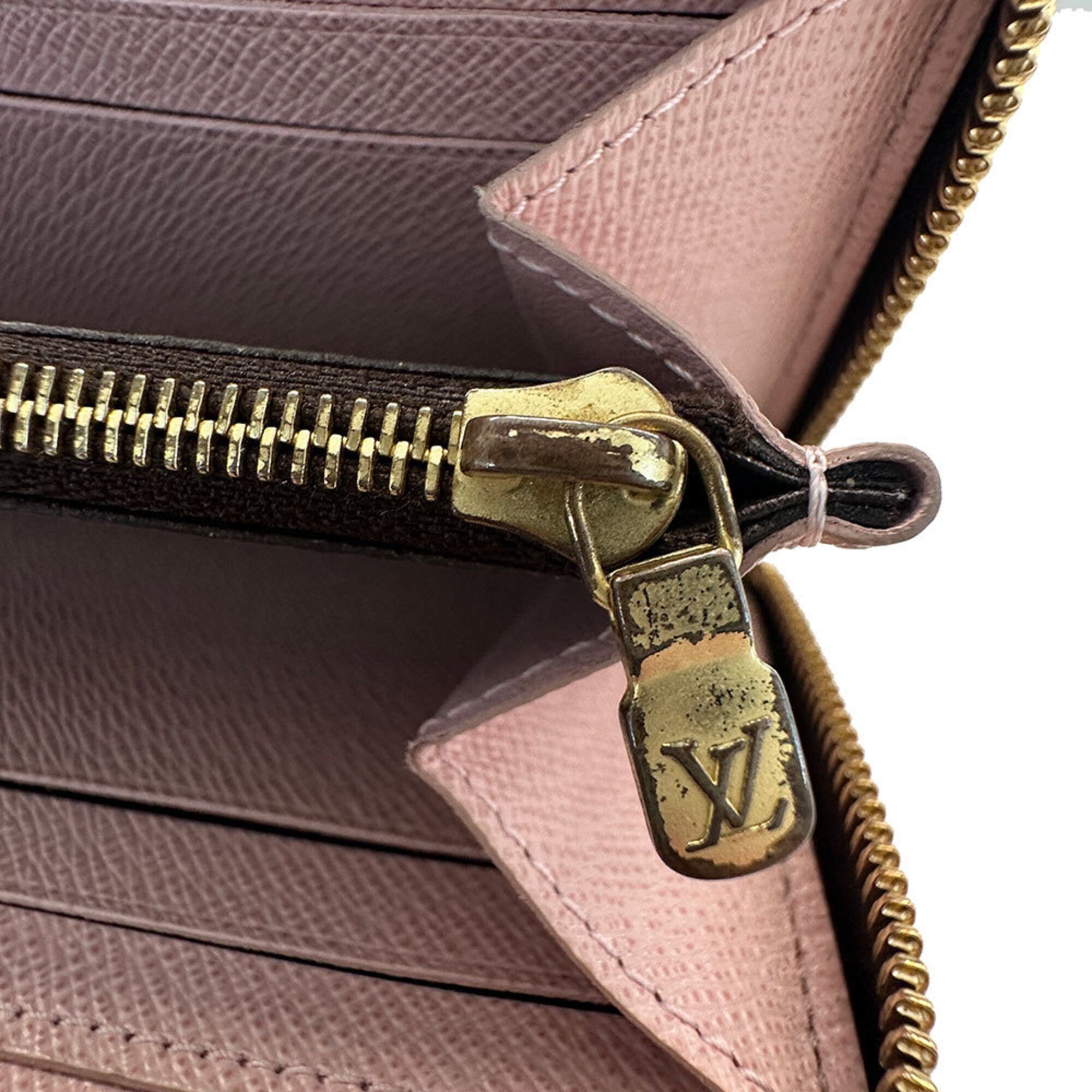Louis Vuitton Brown Rose Ballerine Damier Canvas Coin Purse/Coin Case (Pre-Owned)