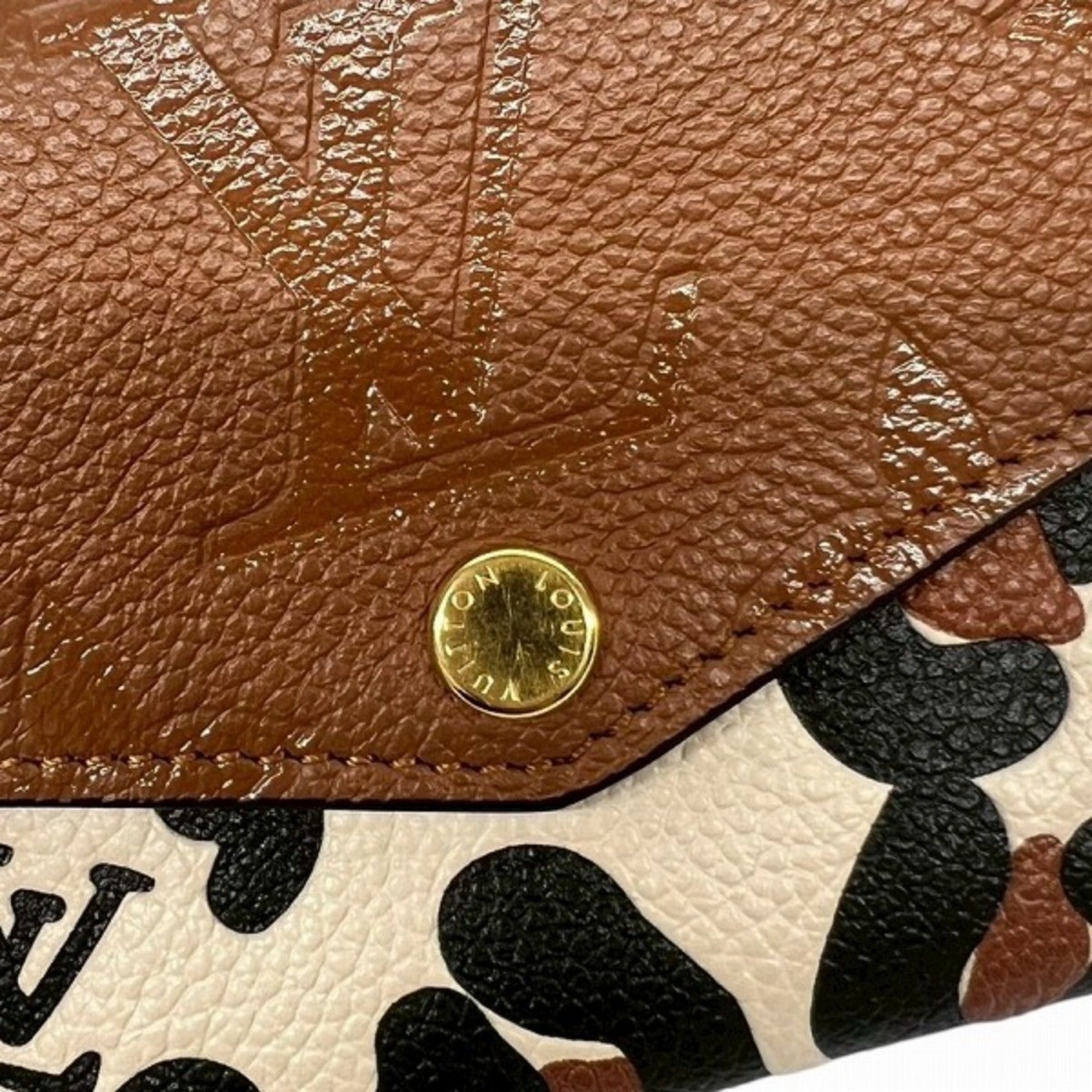 Louis Vuitton Monogram Empreinte Brown Monogram Empreinte Coin Purse/Coin Case (Pre-Owned)
