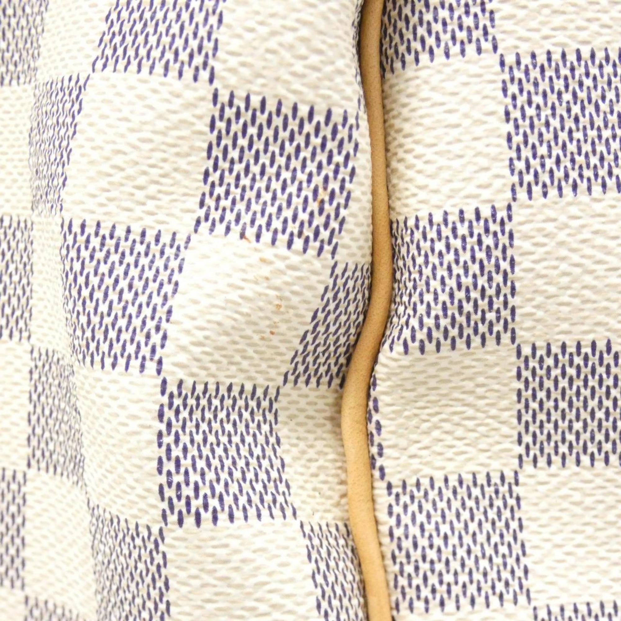 Louis Vuitton Azur Coated Canvas Boston Bag (Pre-Owned)