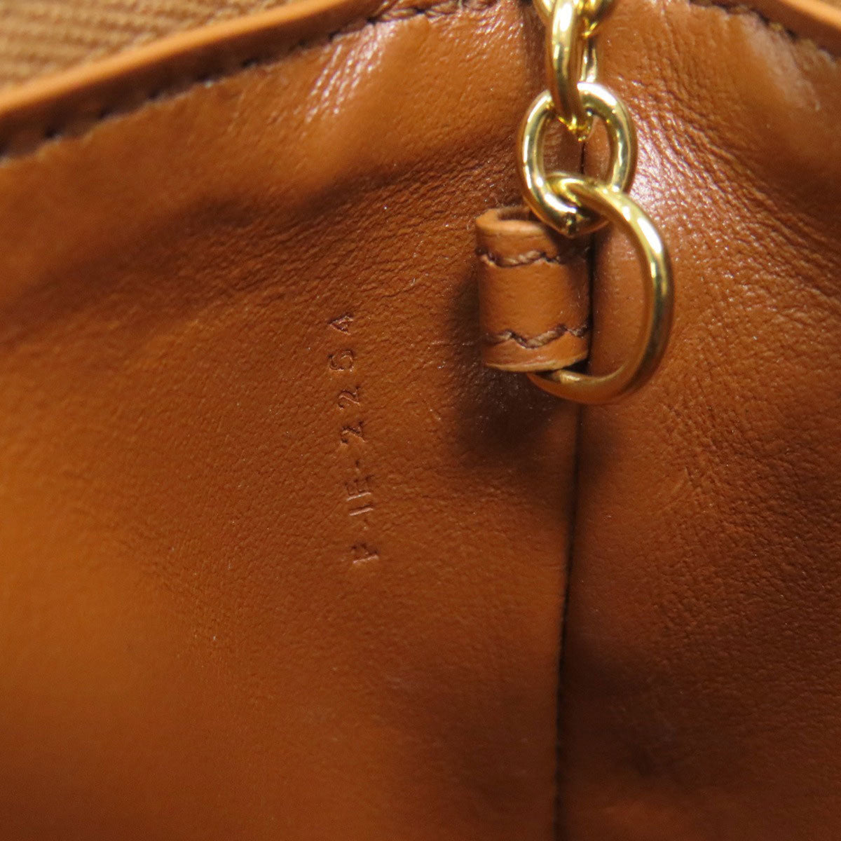 Celine Brown Leather Coin Purse/Coin Case (Pre-Owned)