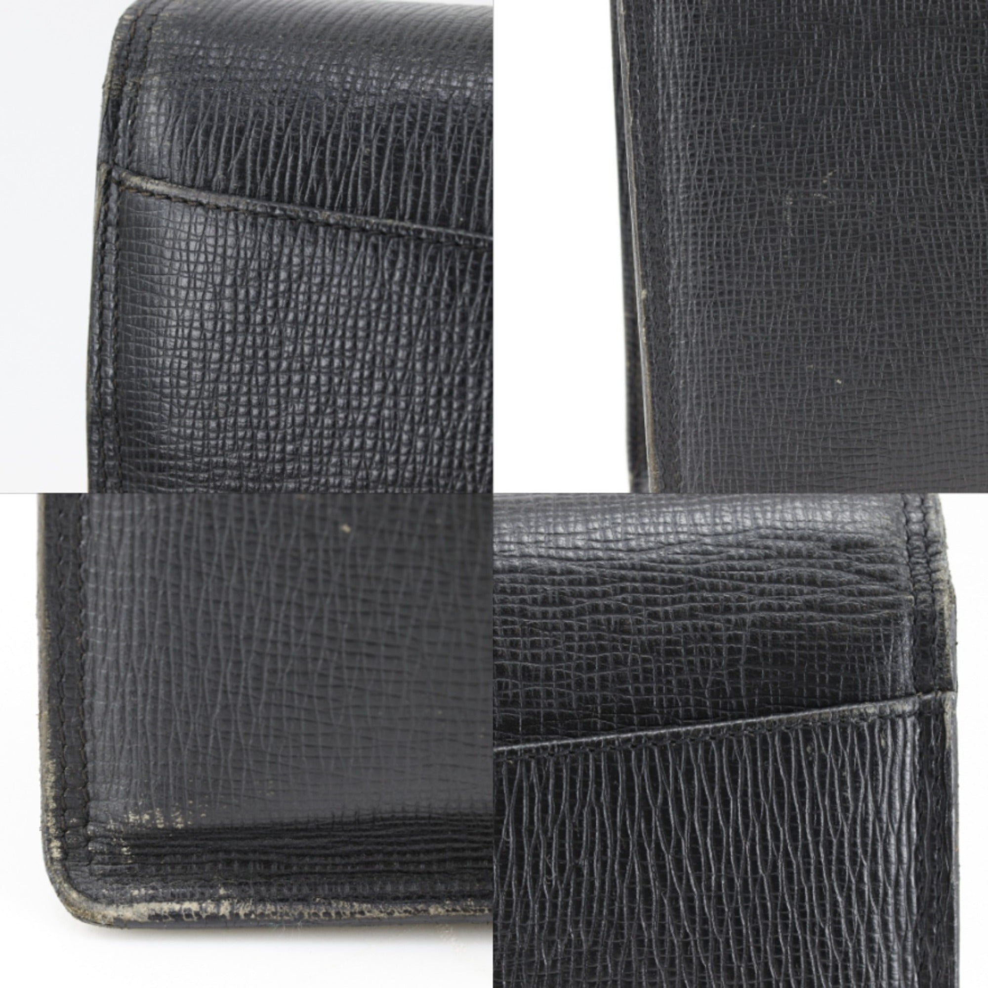 Bally Black Leather Briefcase (Pre-Owned)