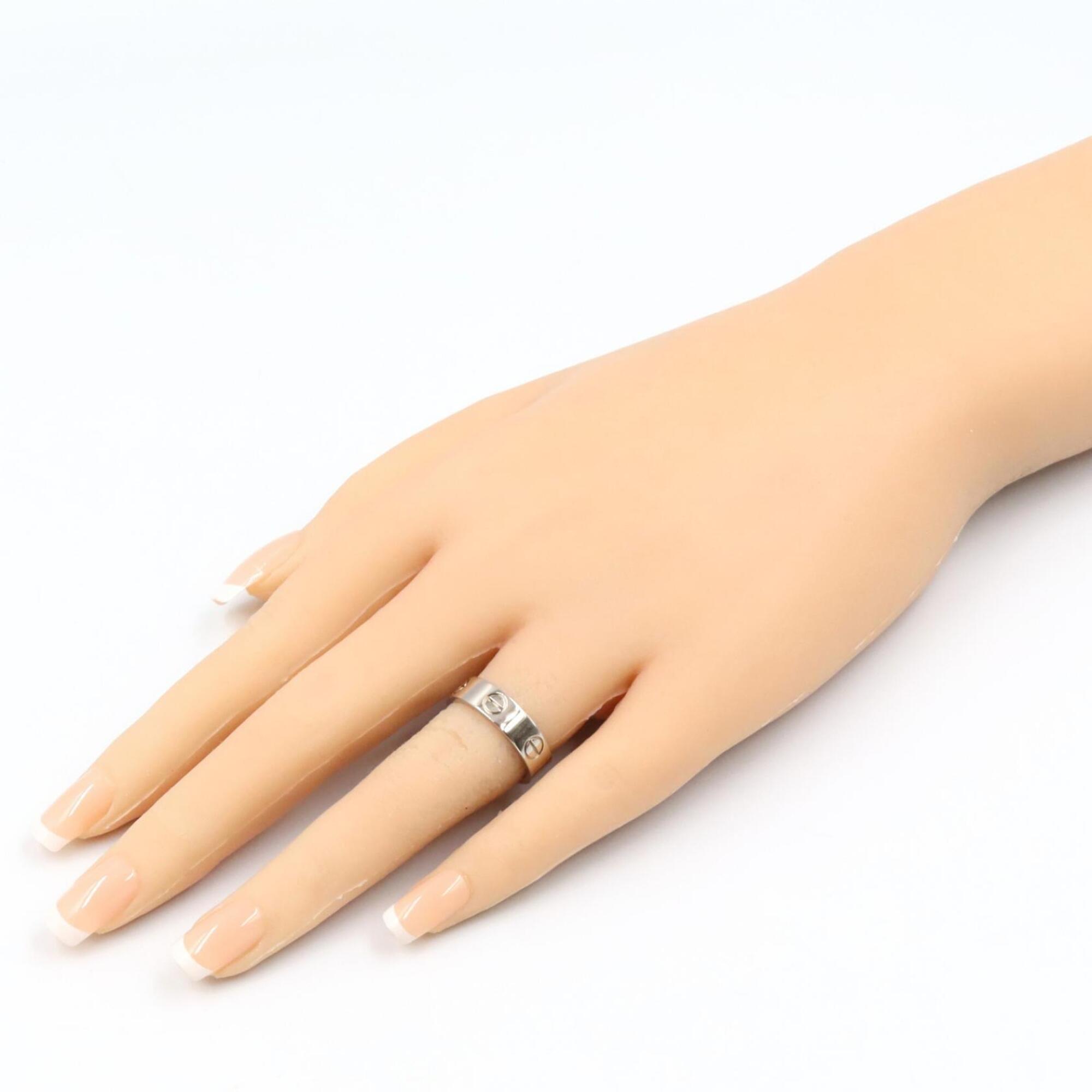 Cartier Silver White Gold (18K) Band Ring (Pre-Owned)