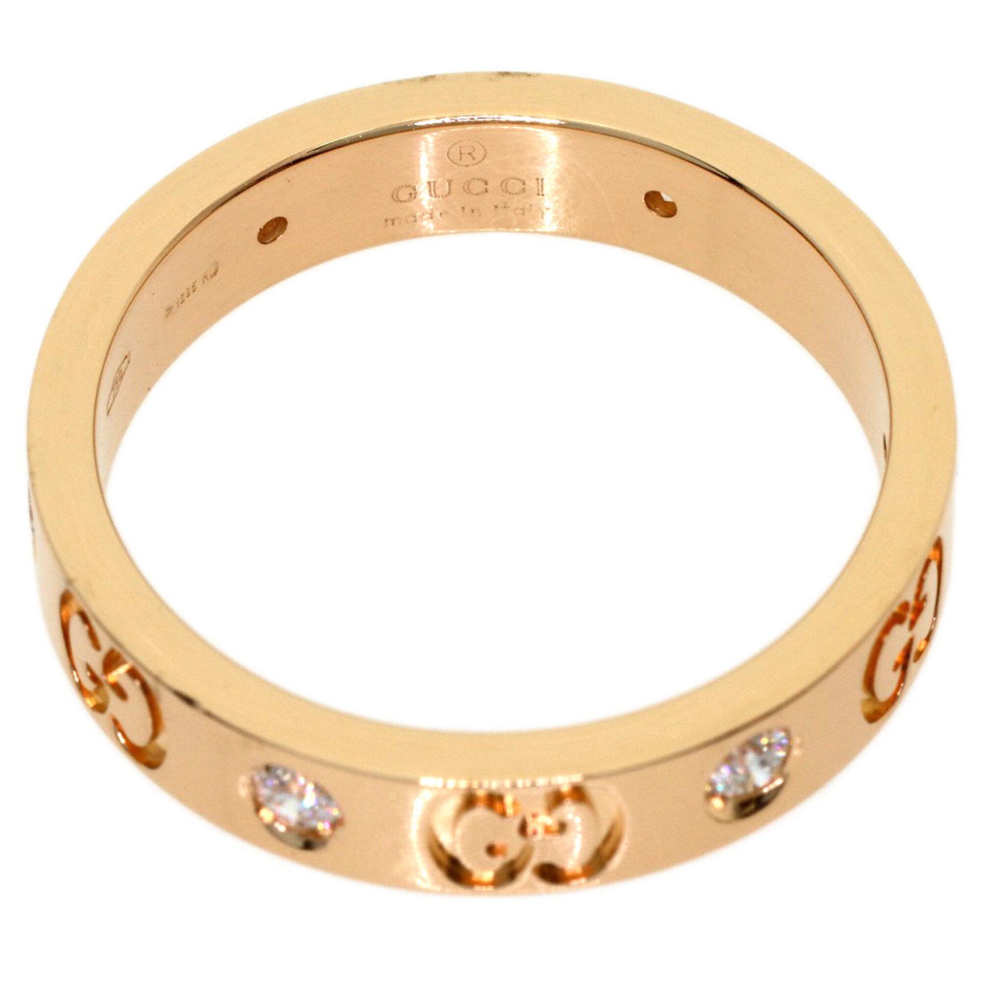 Gucci Pink Gold (18K) Band Ring (Pre-Owned)