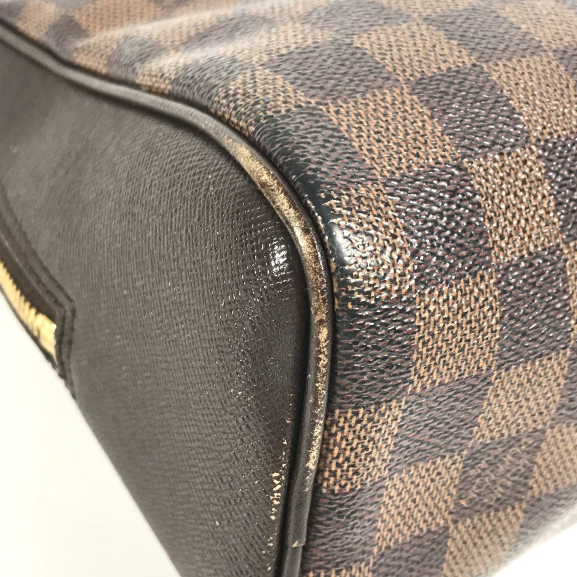 Louis Vuitton Brown Damier Canvas Ebene Damier Canvas Handbag (Pre-Owned)