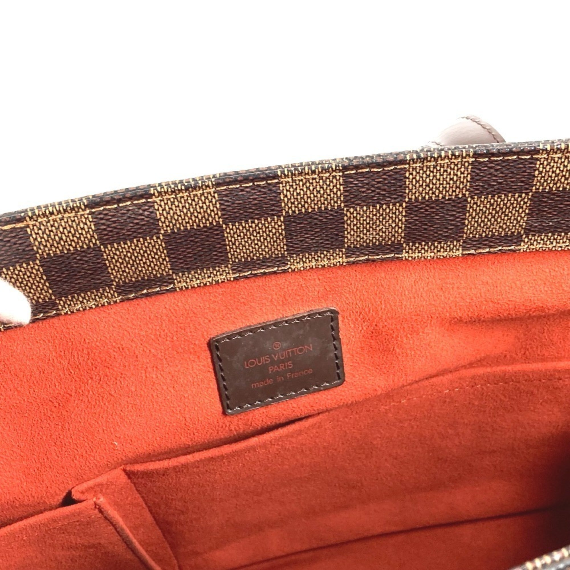 Louis Vuitton Brown Damier Canvas Damier Canvas Shoulder Bag Tote Bag (Pre-Owned)