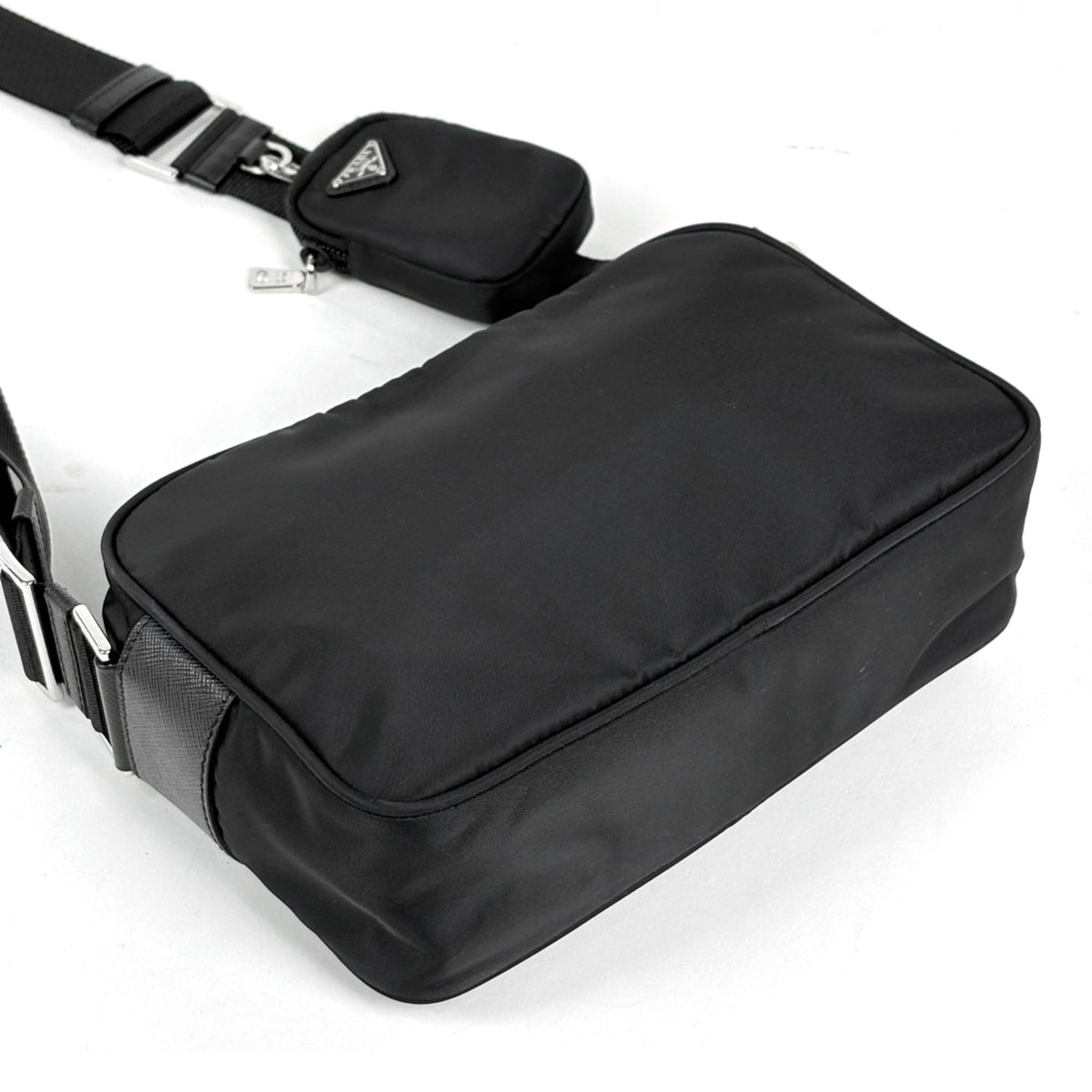 Prada Black Nylon Shoulder Bag (Pre-Owned)