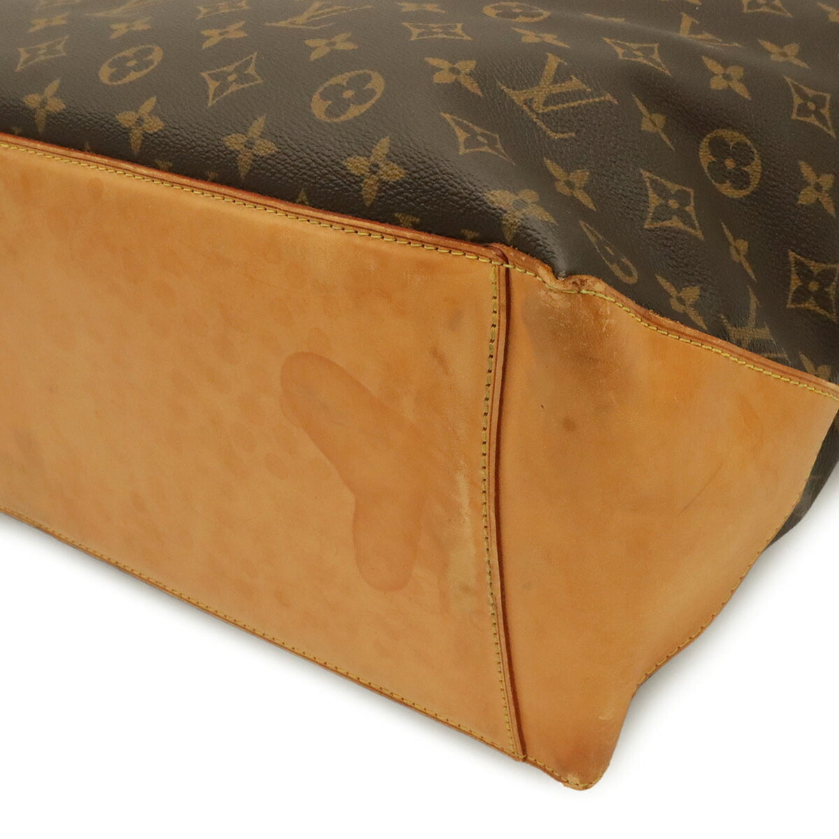 Louis Vuitton Brown Monogram Canvas Pvc Coated Canvas Shoulder Bag Tote Bag (Pre-Owned)