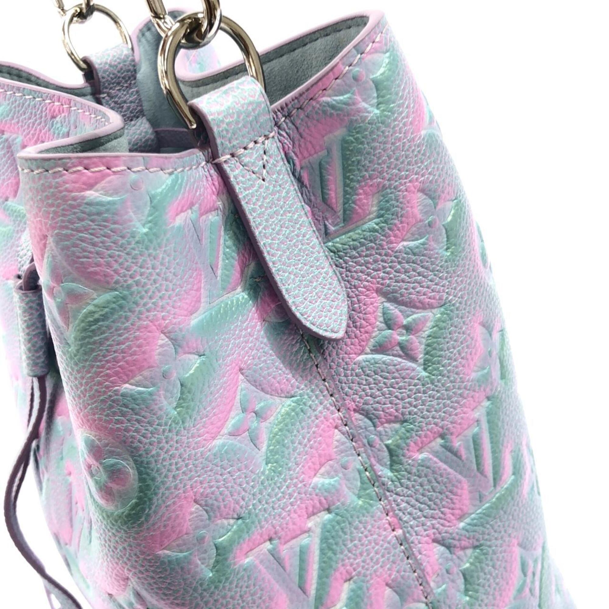 Louis Vuitton Monogram Empreinte Lilac Monogram Empreinte Shoulder Bag (Pre-Owned)