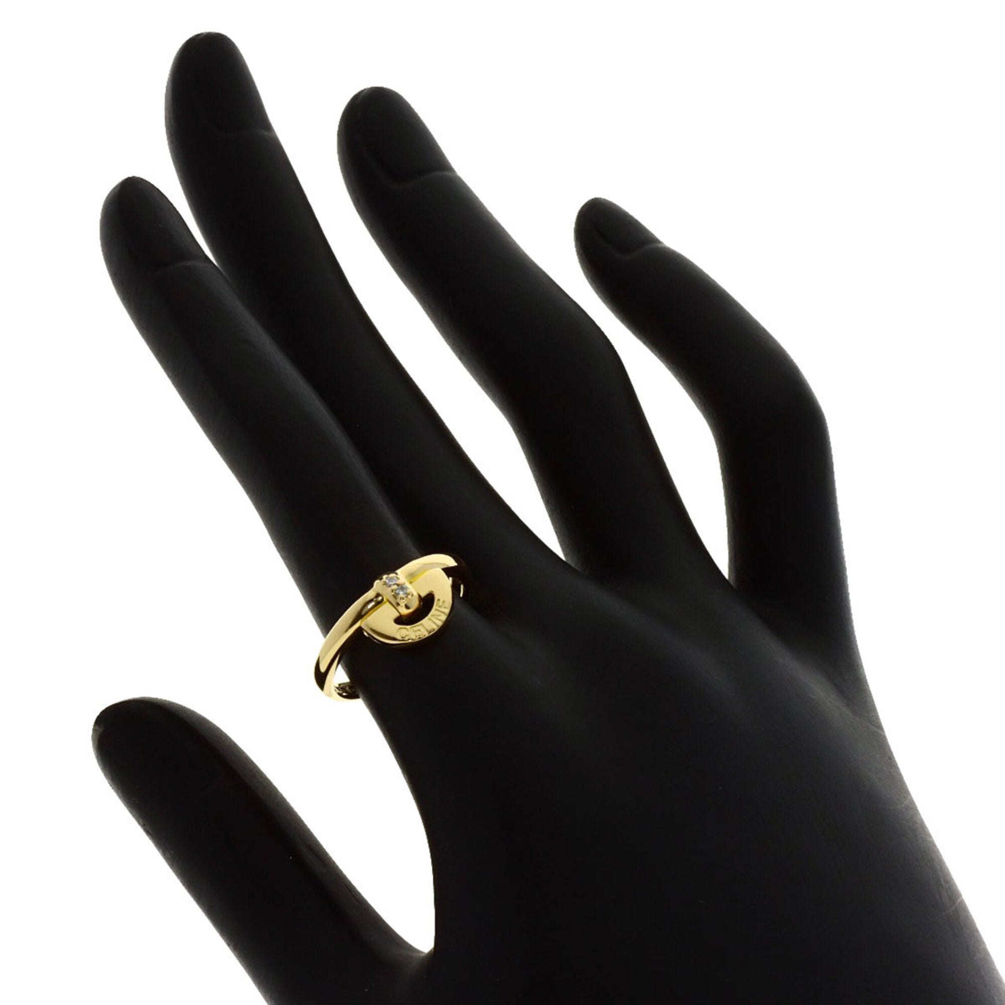 Celine Yellow Gold (18K) Band Ring (Pre-Owned)