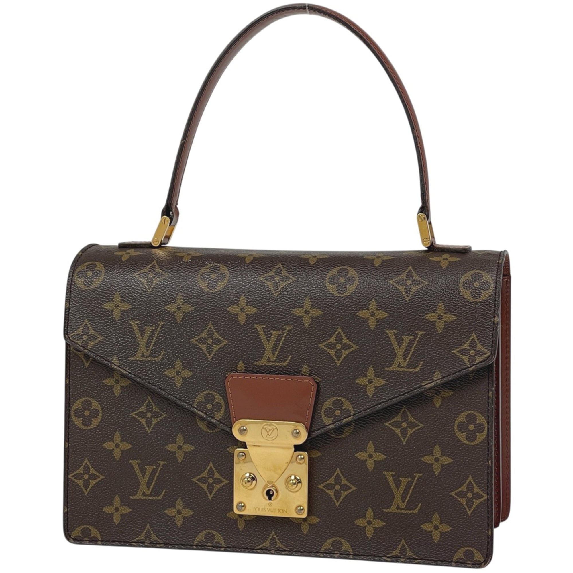 Louis Vuitton Brown Monogram Monogram Handbag (Pre-Owned)