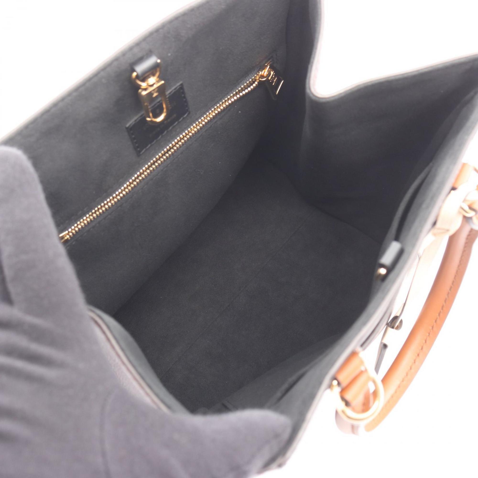 Louis Vuitton Black Bordeaux Monogram Multi-Color Noir Wine Monogram Leather Handbag (Pre-Owned)