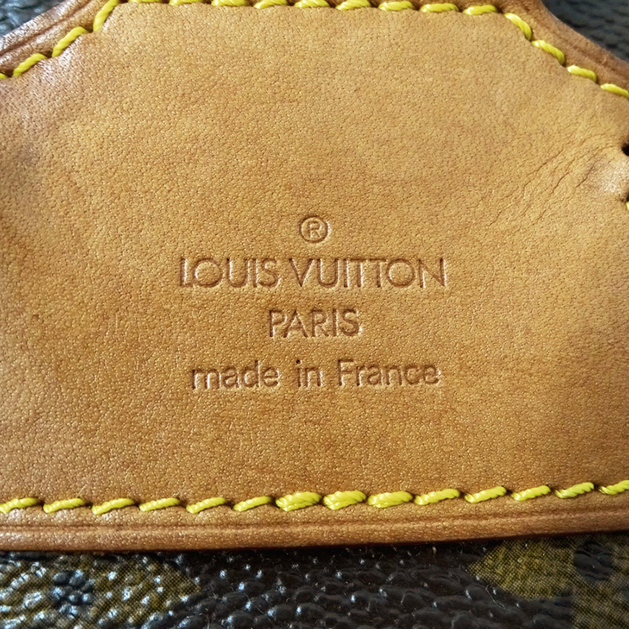 Louis Vuitton Brown Monogram Canvas Handbag (Pre-Owned)