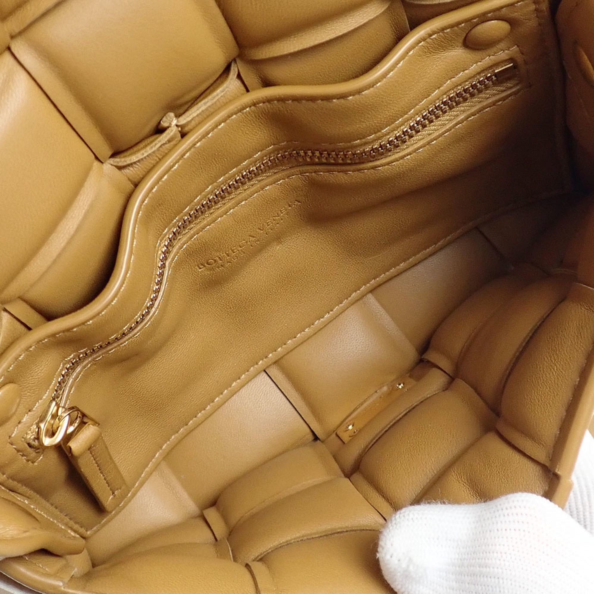 Bottega Veneta Brown Leather Shoulder Bag (Pre-Owned)