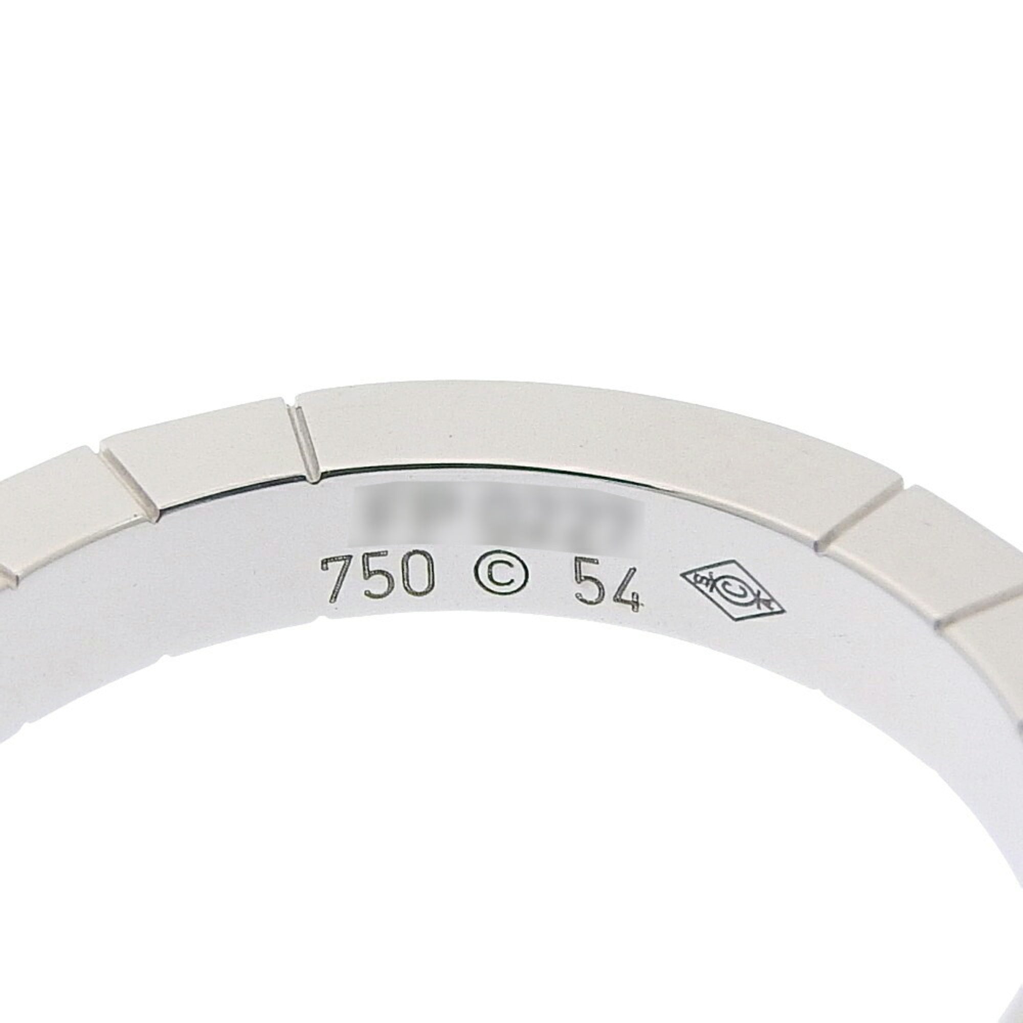 Cartier Lanieres White Gold White Gold (18K) Band Ring (Pre-Owned)