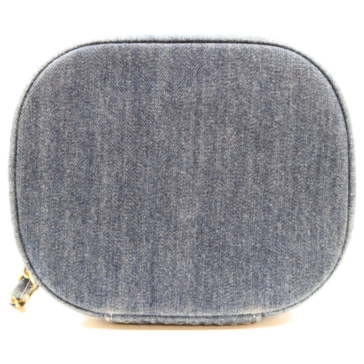 Chanel Gold Denim Shoulder Bag (Pre-Owned)