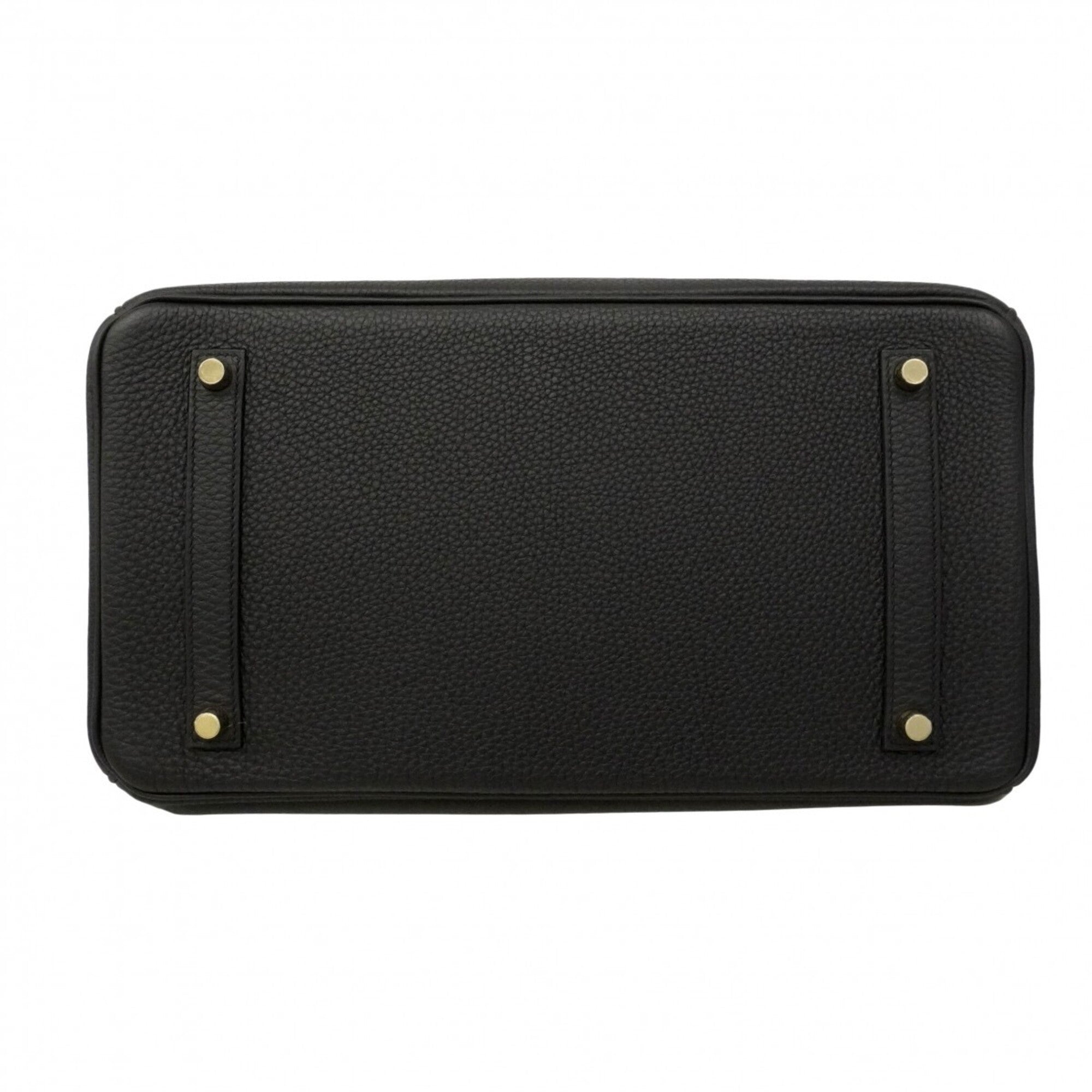 Hermes Black Togo Leather Handbag (Pre-Owned)