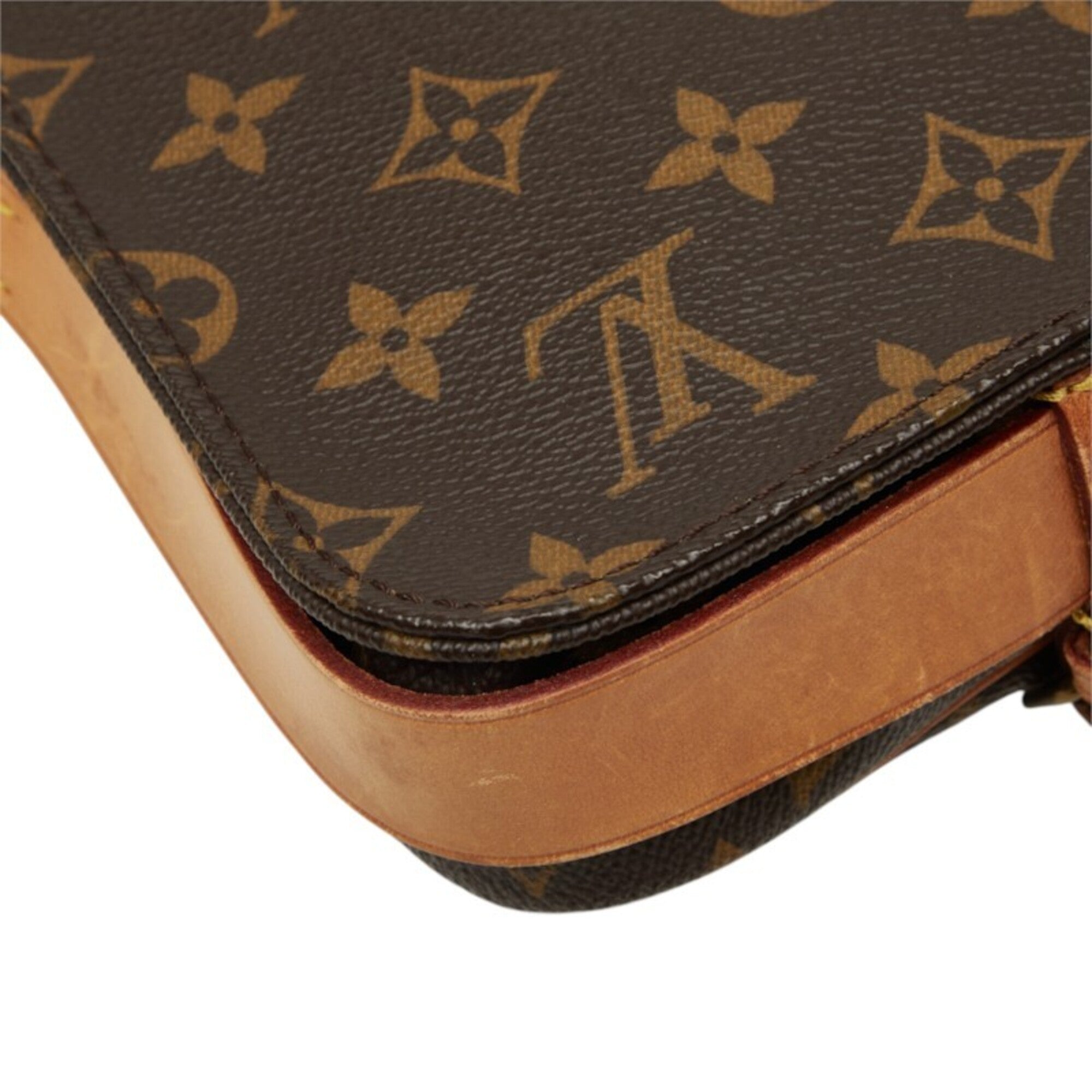 Louis Vuitton Brown Monogram Pvc Leather Shoulder Bag (Pre-Owned)