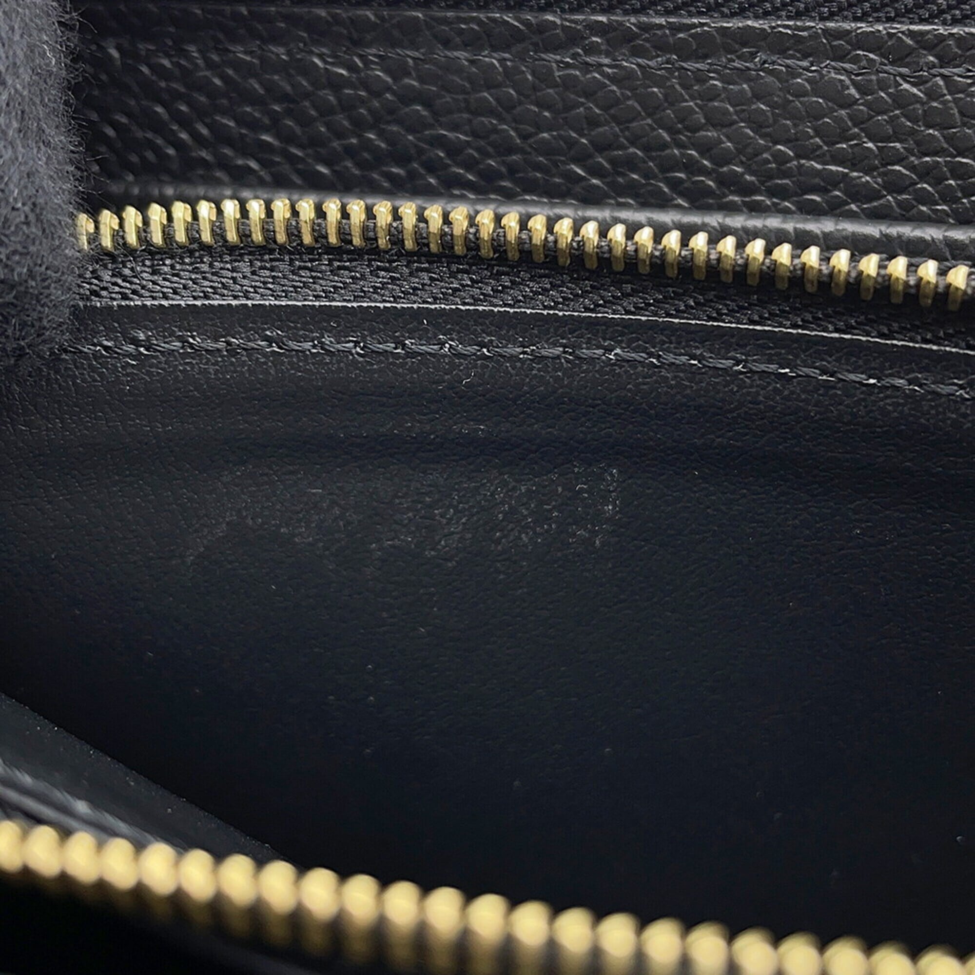 Louis Vuitton Monogram Empreinte Black Noir Monogram Empreinte Long Wallet (Bi-Fold) (Pre-Owned)
