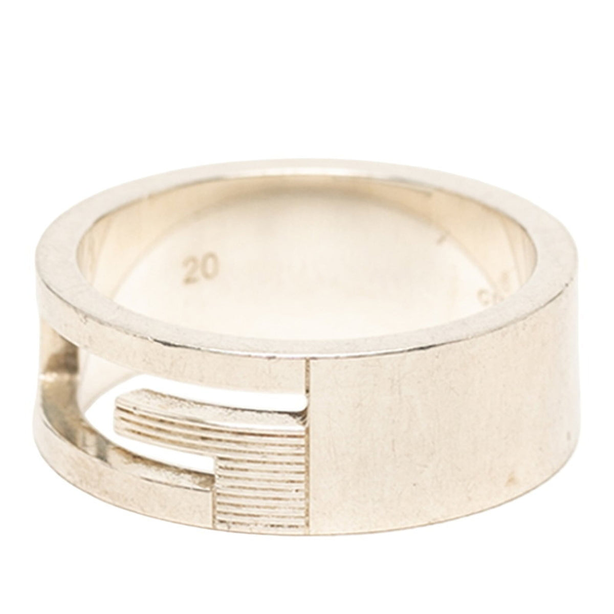 Gucci Silver 925 Band Ring (Pre-Owned)